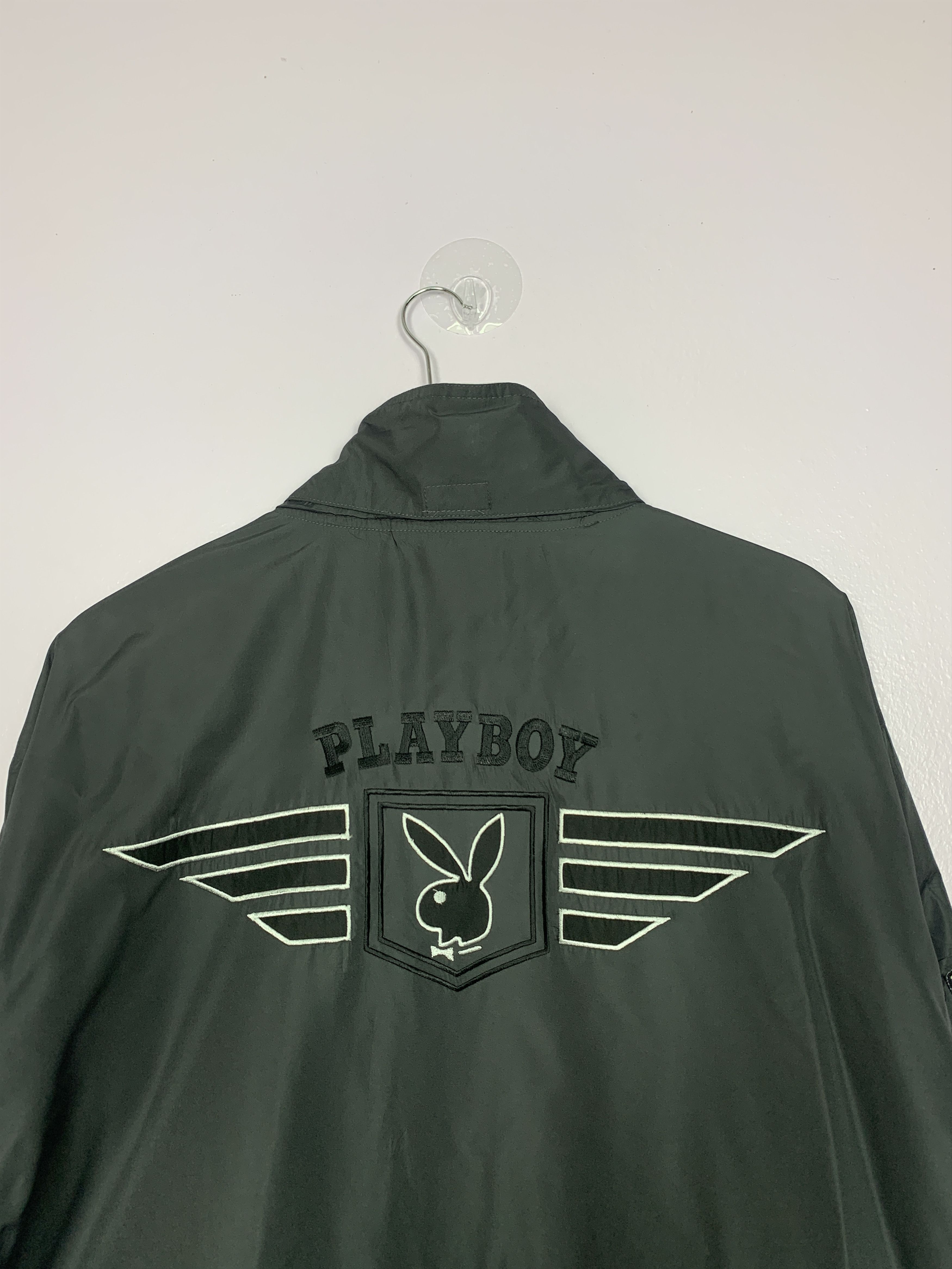 Playboy Vintage PLAYBOY Windbreaker Big Logo Jacket J0743 Size US L / EU 52-54 / 3 - 17 Thumbnail