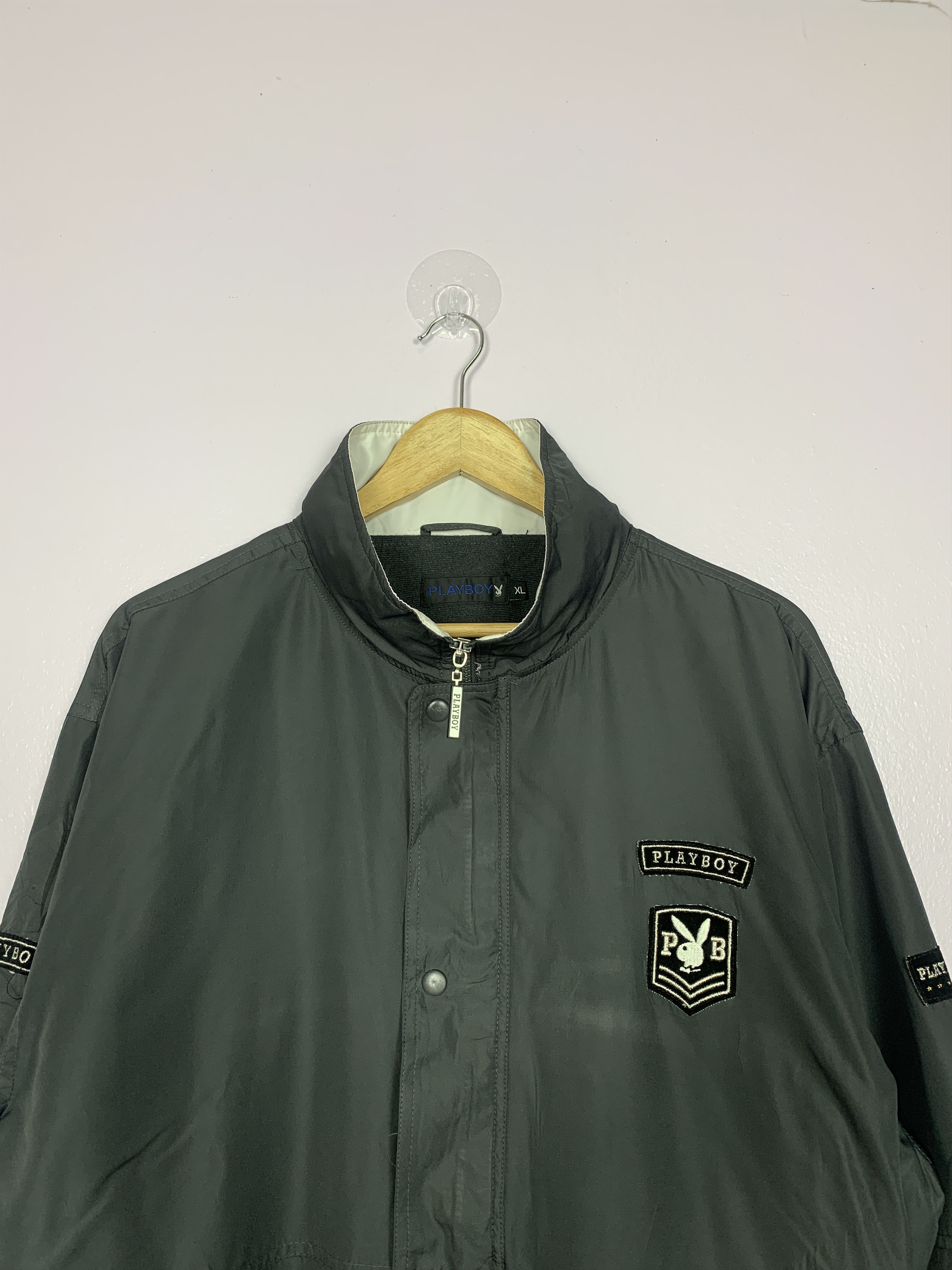 Playboy Vintage PLAYBOY Windbreaker Big Logo Jacket J0743 Size US L / EU 52-54 / 3 - 2 Thumbnail