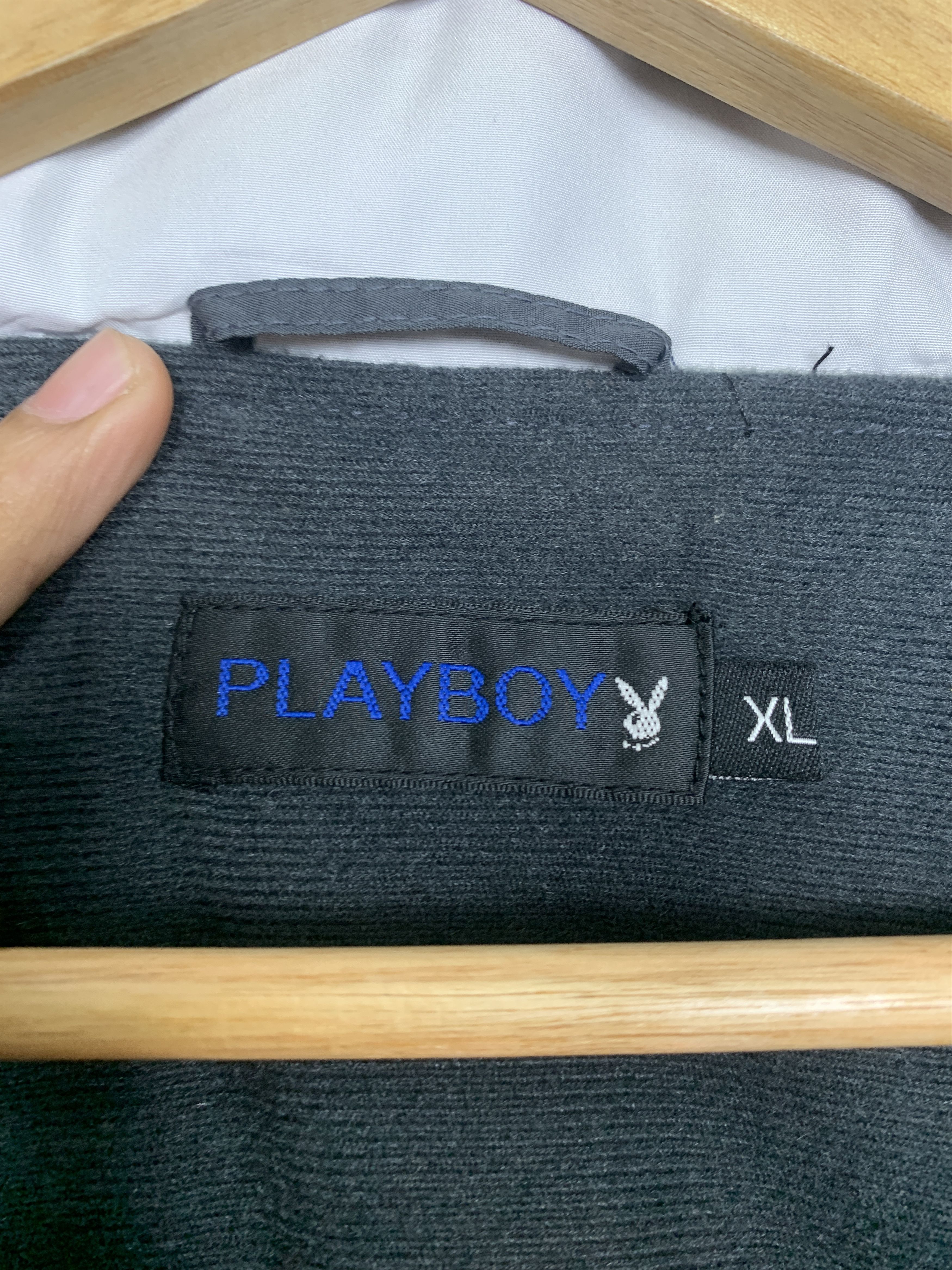 Playboy Vintage PLAYBOY Windbreaker Big Logo Jacket J0743 Size US L / EU 52-54 / 3 - 14 Thumbnail