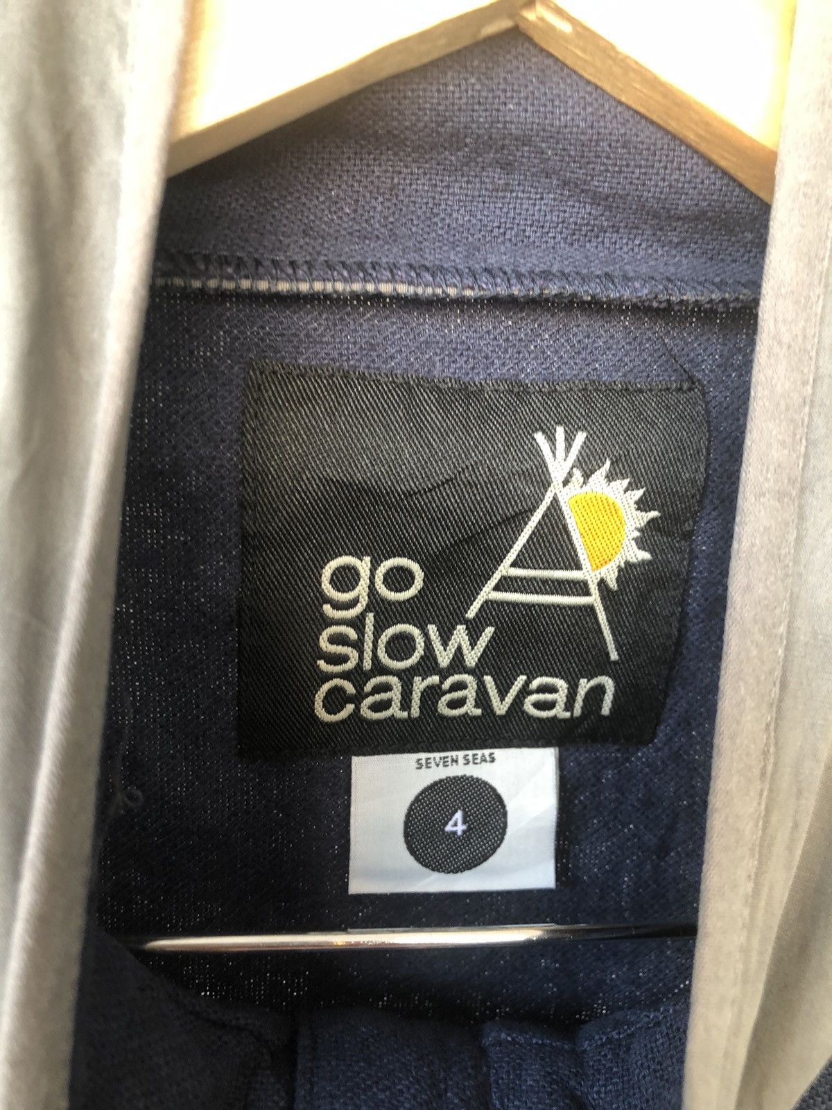 Native Vintage Go Slow Caravan Native Patchwork Pocket Vest Size US M / EU 48-50 / 2 - 11 Thumbnail