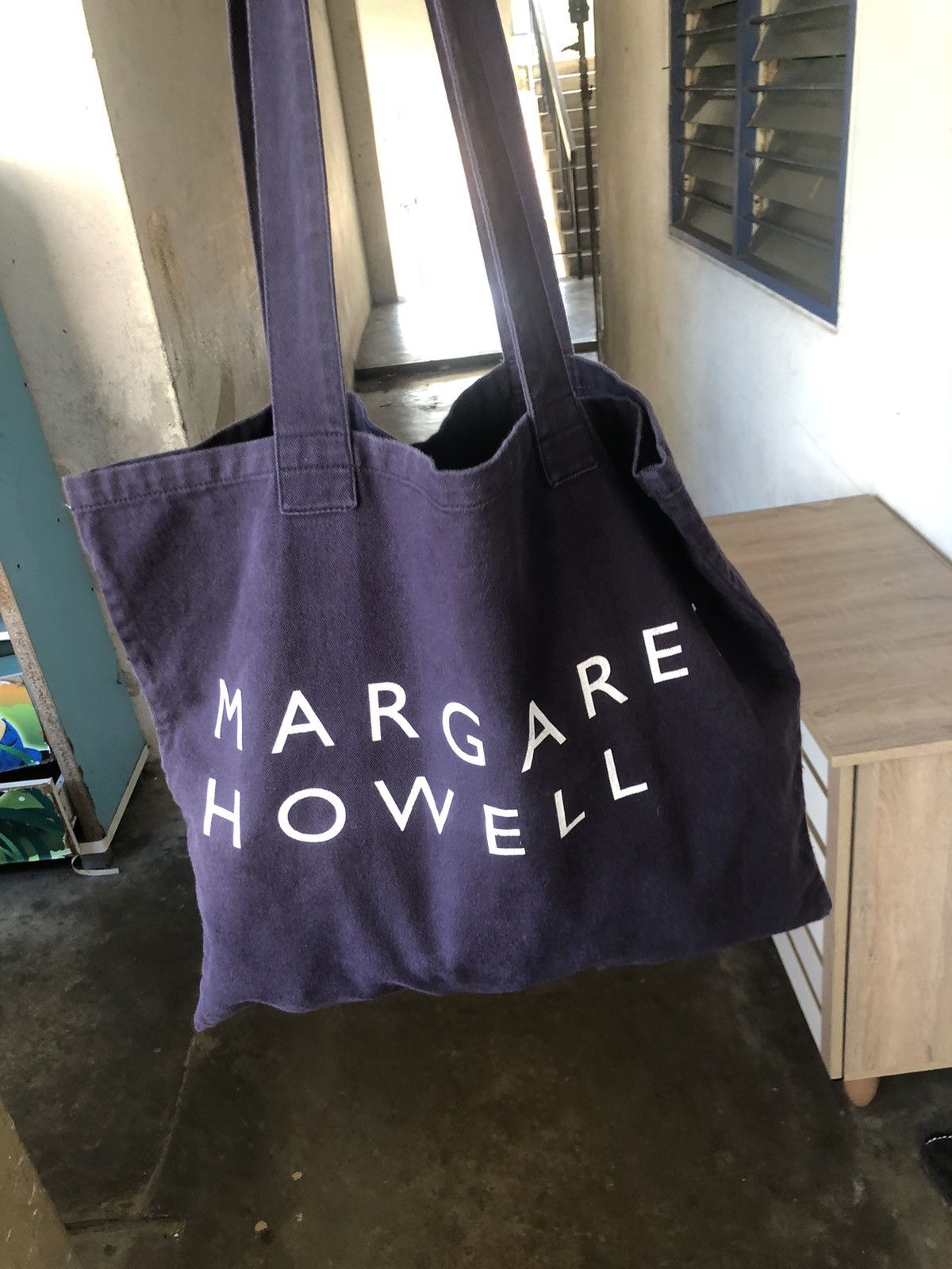 Margaret Howell Vintage Margaret Howell Faded Colour Tote Bag Size ONE SIZE - 9 Thumbnail
