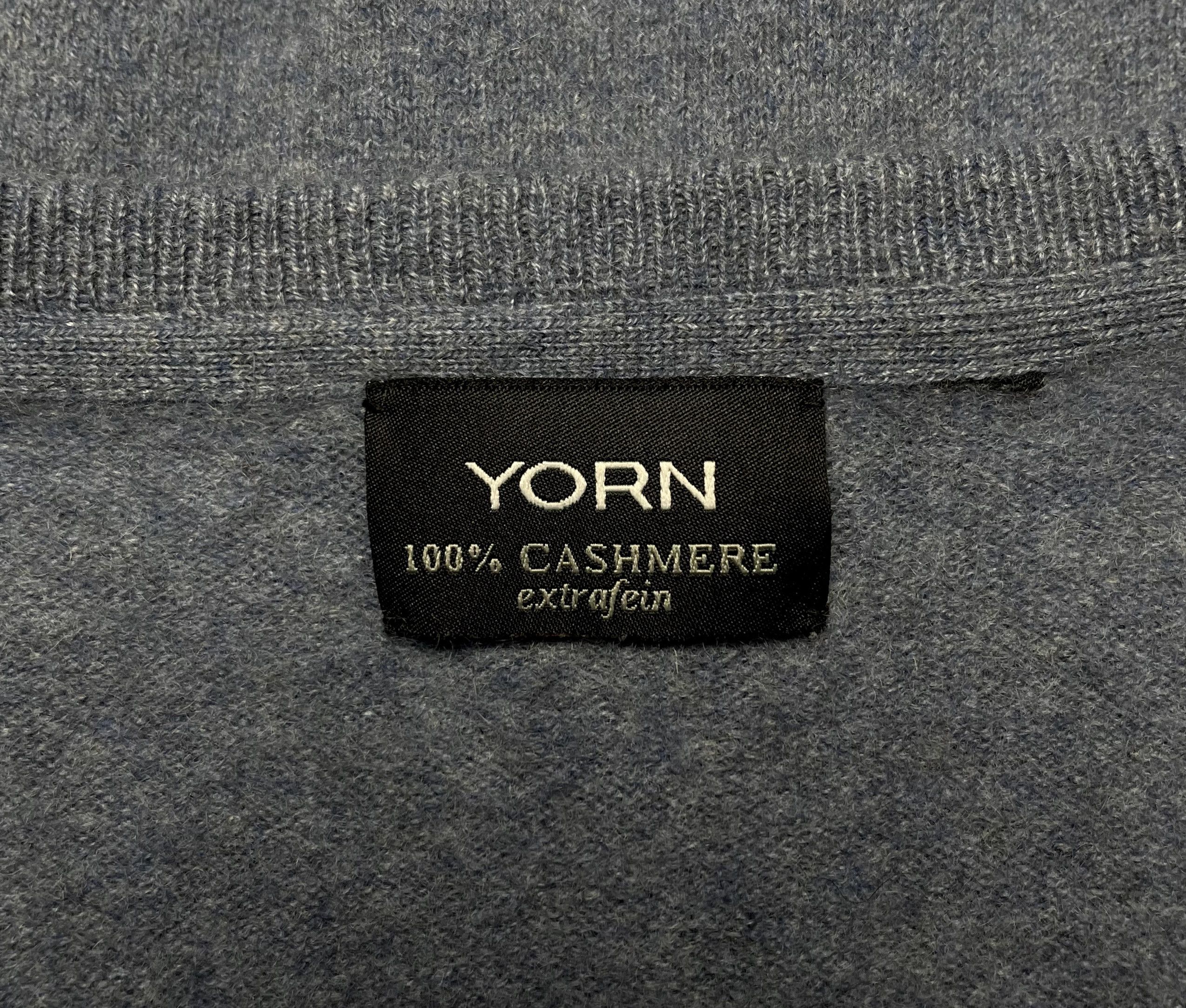 Other Yorn V-Neck Cashmere Extrafein Pullover Jumper Sweater Size US L / EU 52-54 / 3 - 7 Thumbnail