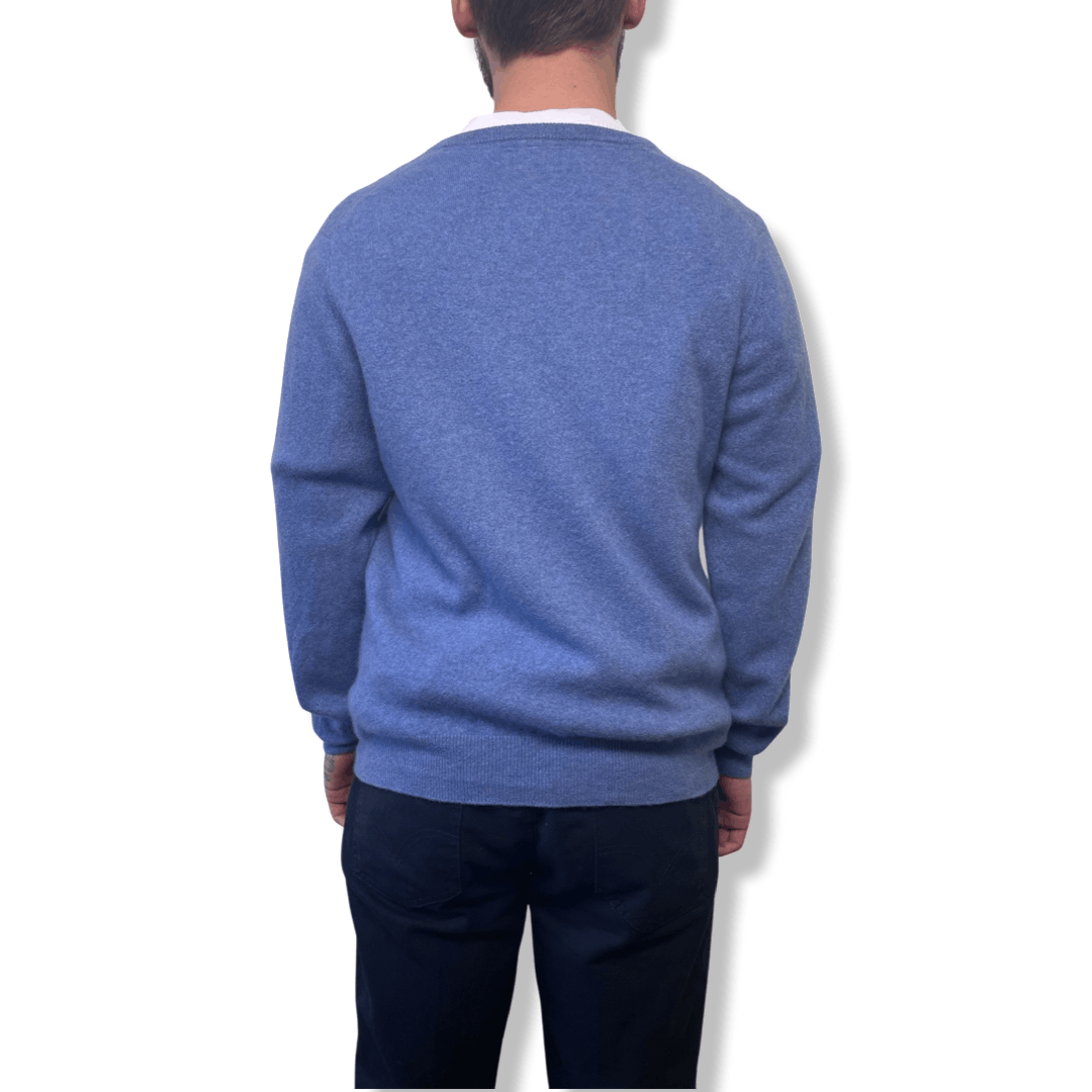 Other Yorn V-Neck Cashmere Extrafein Pullover Jumper Sweater Size US L / EU 52-54 / 3 - 4 Thumbnail