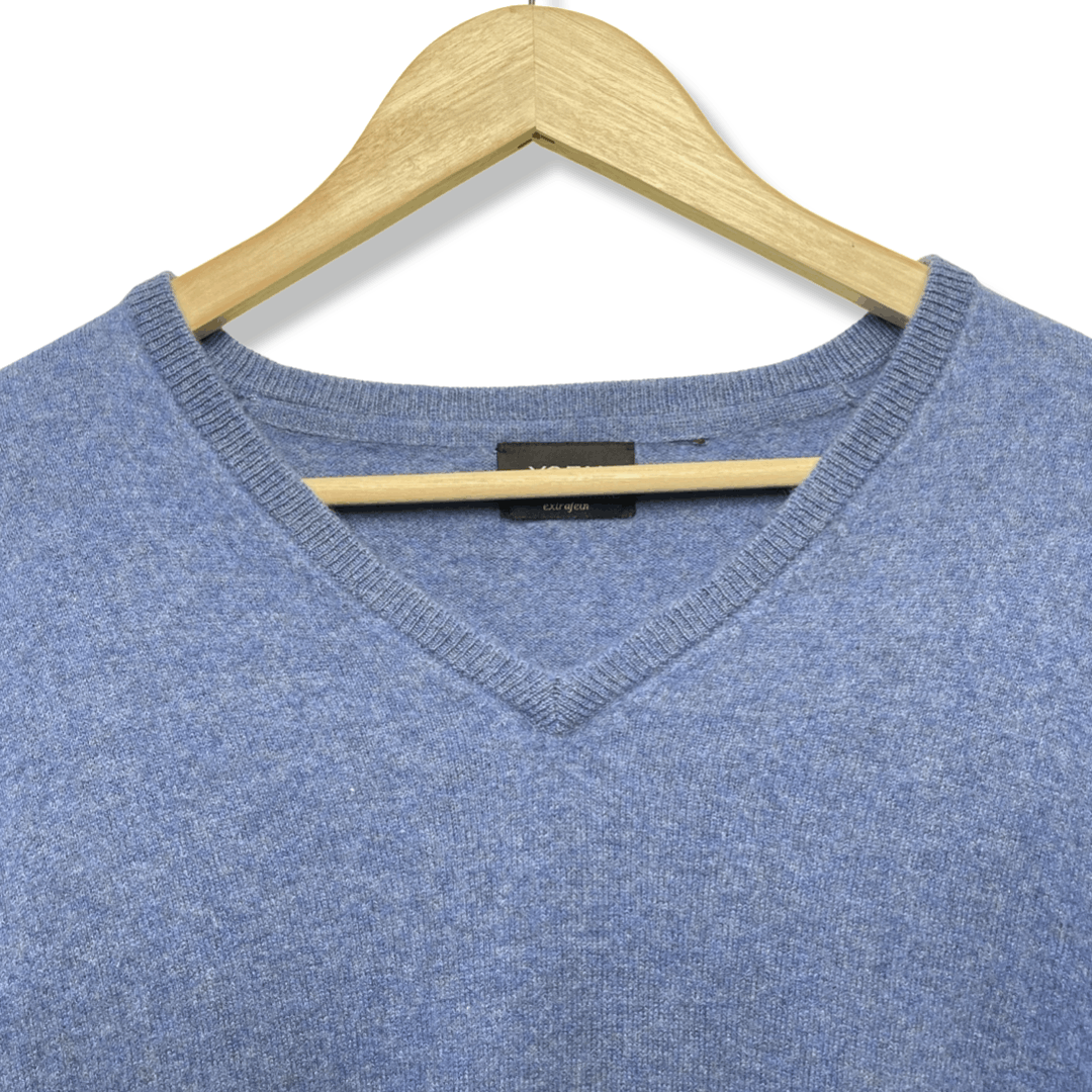 Other Yorn V-Neck Cashmere Extrafein Pullover Jumper Sweater Size US L / EU 52-54 / 3 - 5 Thumbnail