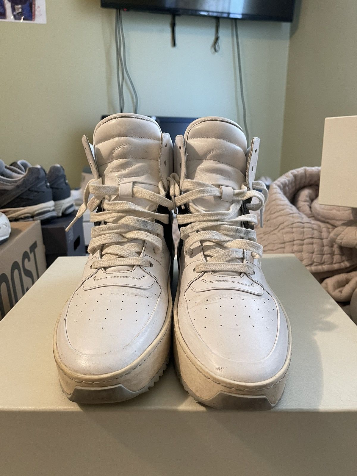 FOG × Fear of God Fear of god Basketball Sneaker White/Black 43 Size US 10.5 / EU 43-44 - 2 Thumbnail