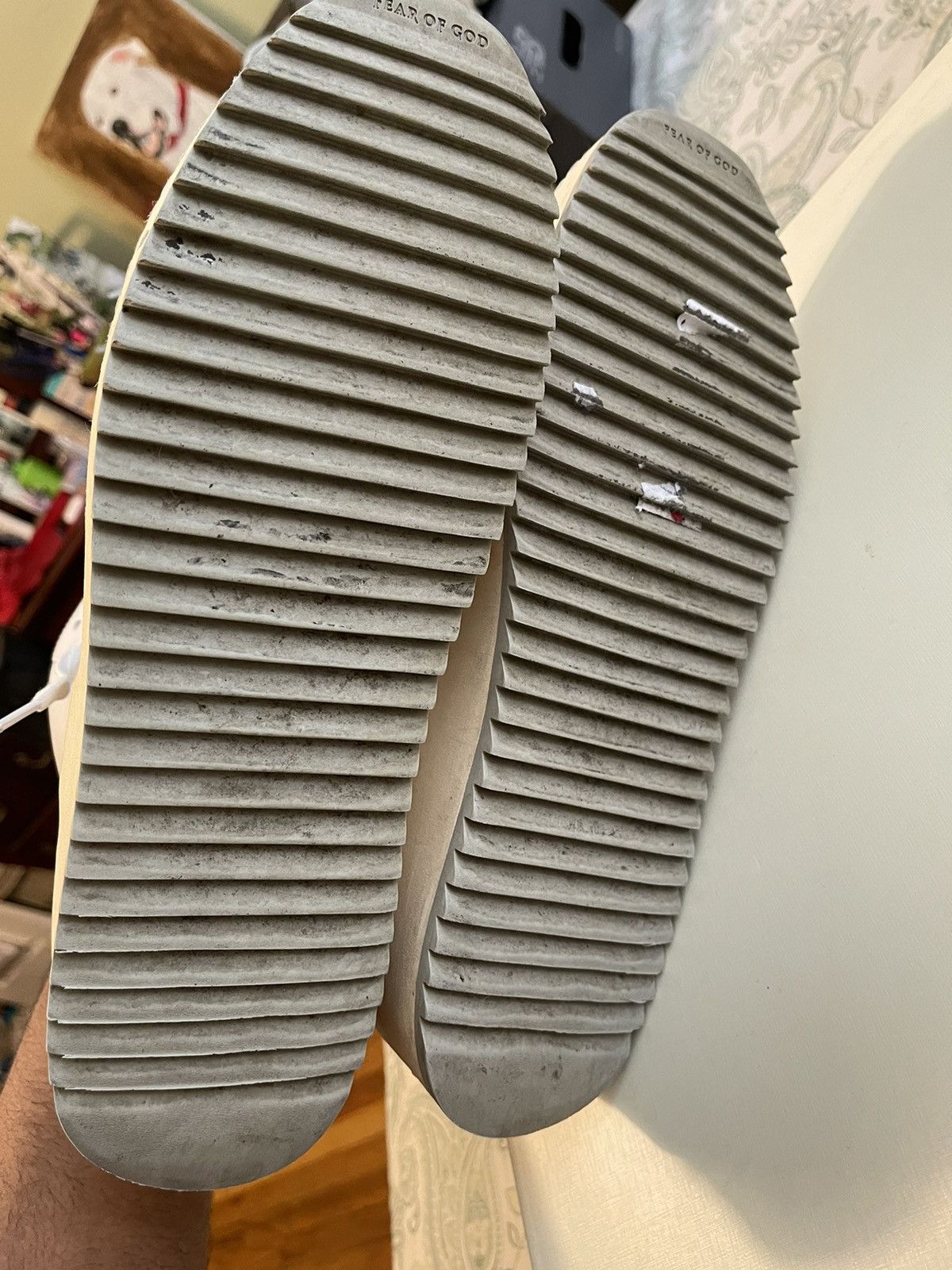 FOG × Fear of God Fear of god Basketball Sneaker White/Black 43 Size US 10.5 / EU 43-44 - 9 Thumbnail