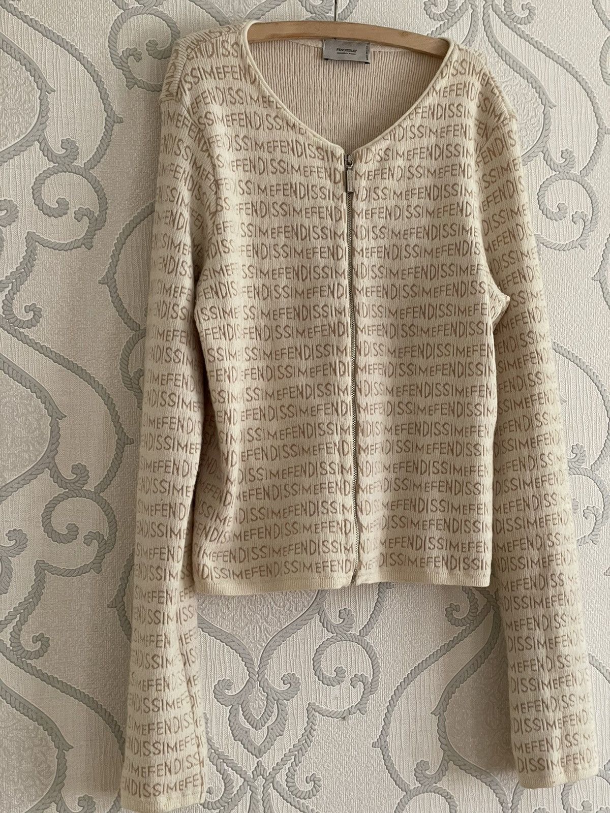 Fendi Fendi fendissime monogram knitwear sweater vintage Size M / US 6-8 / IT 42-44 - 1 Thumbnail