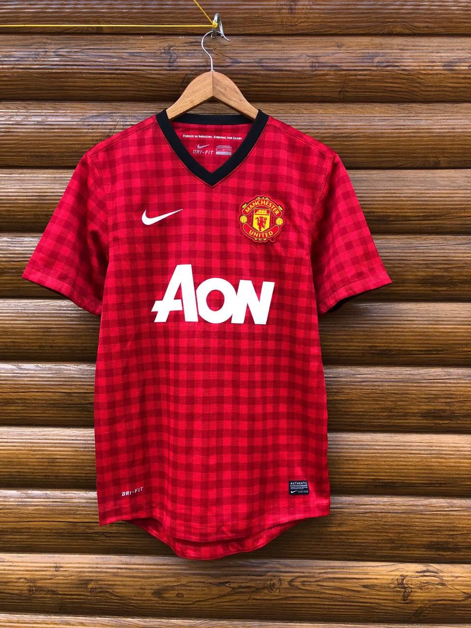 Nike MANCHESTER UNITED HOME FOOTBALL SHIRT SOCCER JERSEY NIKE Size US S / EU 44-46 / 1 - 1 Thumbnail