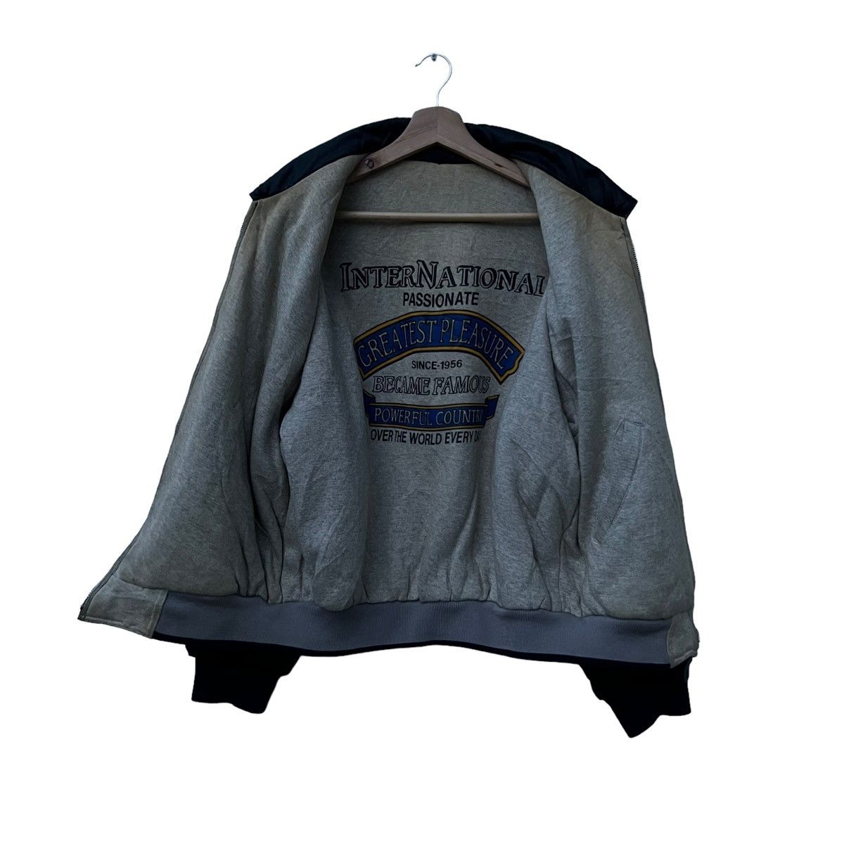 Japanese Brand VINTAGE REVERSIBLE BOMBER JACKET BIG LOGO TEAMS SPORTS Size US M / EU 48-50 / 2 - 10 Thumbnail