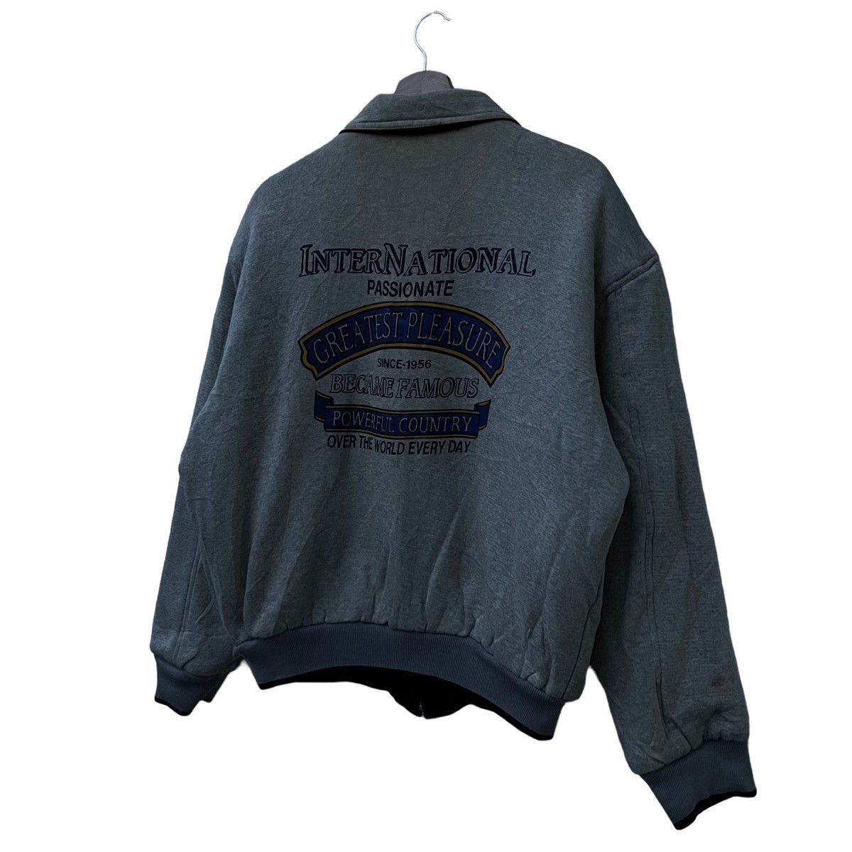 Japanese Brand VINTAGE REVERSIBLE BOMBER JACKET BIG LOGO TEAMS SPORTS Size US M / EU 48-50 / 2 - 14 Thumbnail