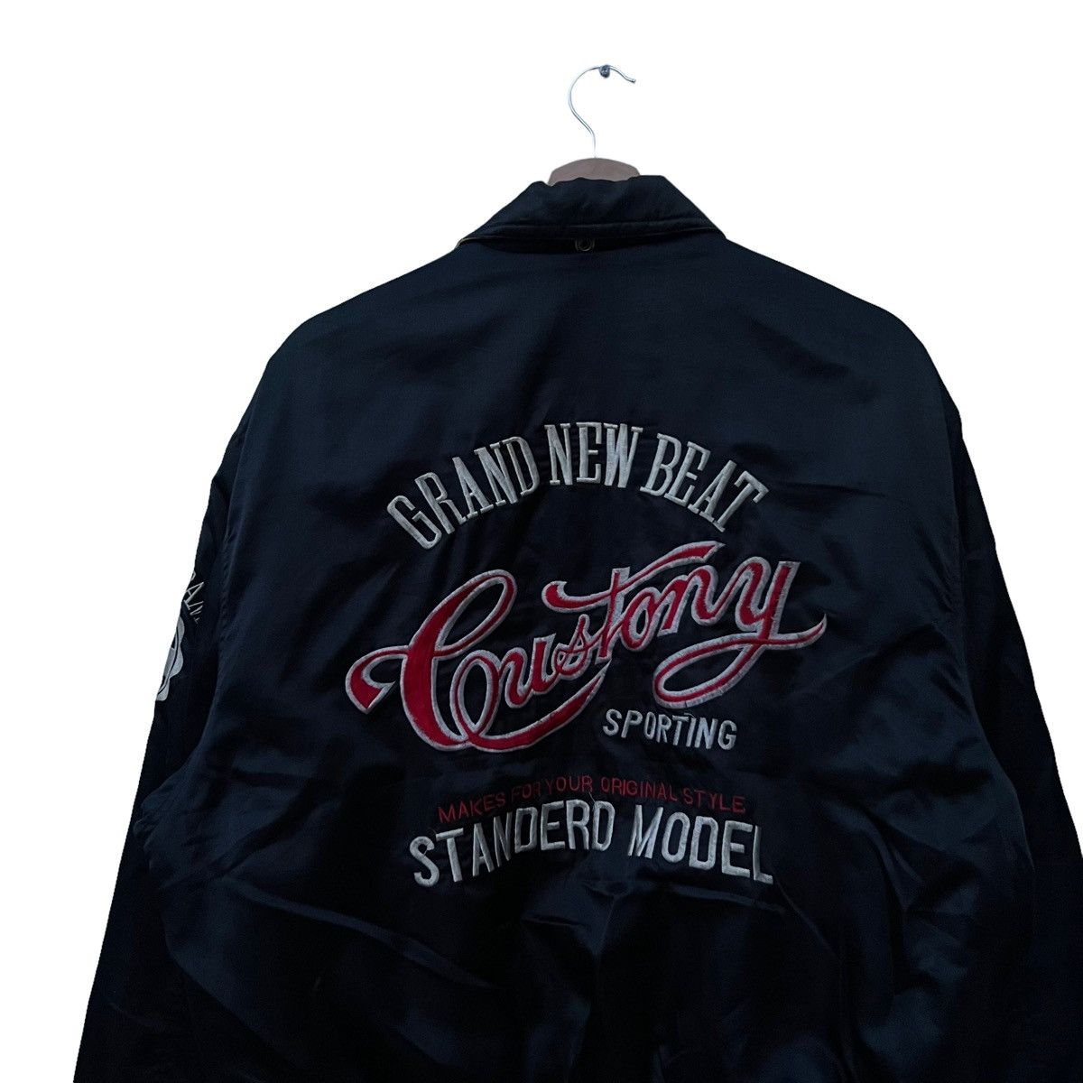 Japanese Brand VINTAGE REVERSIBLE BOMBER JACKET BIG LOGO TEAMS SPORTS Size US M / EU 48-50 / 2 - 11 Thumbnail