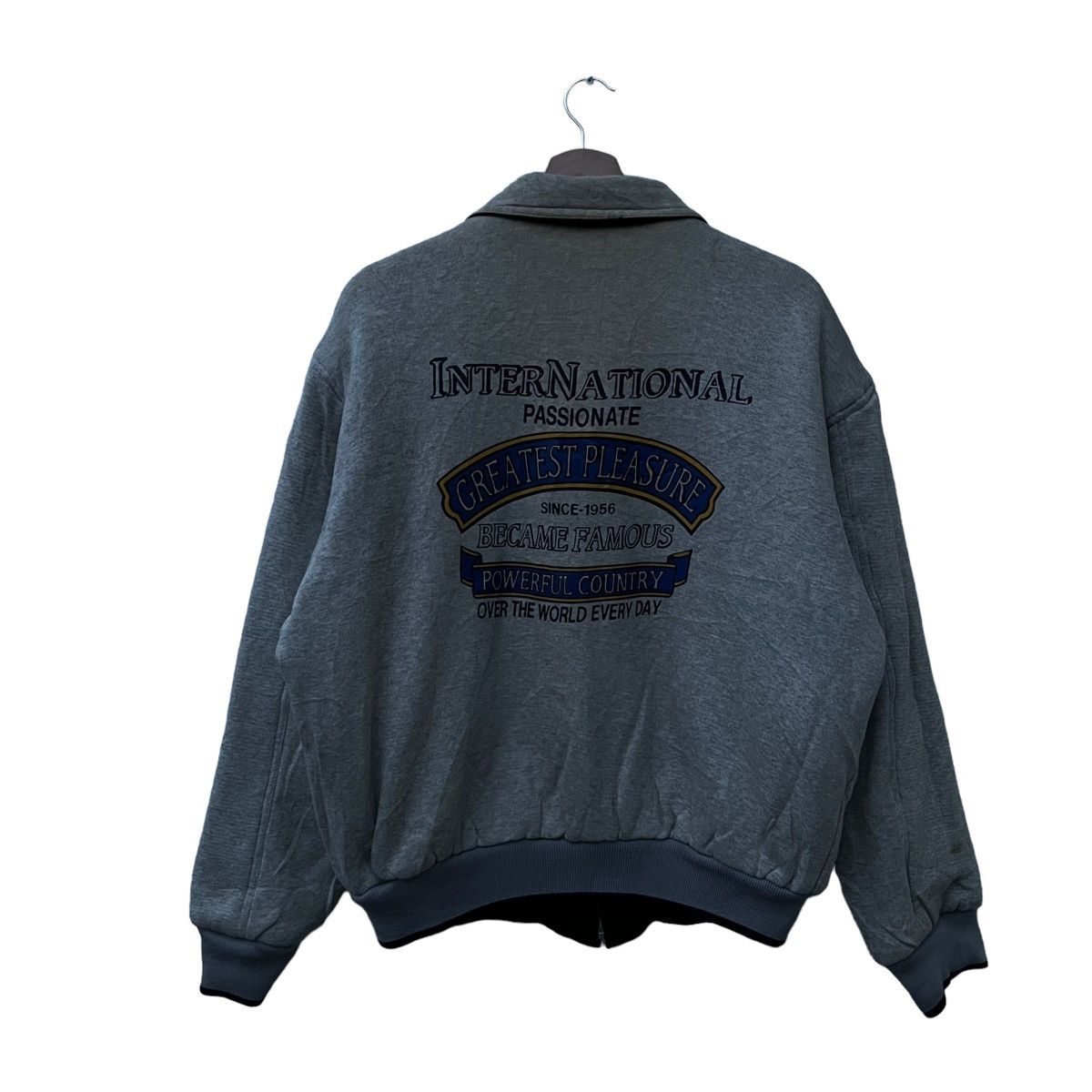 Japanese Brand VINTAGE REVERSIBLE BOMBER JACKET BIG LOGO TEAMS SPORTS Size US M / EU 48-50 / 2 - 3 Thumbnail