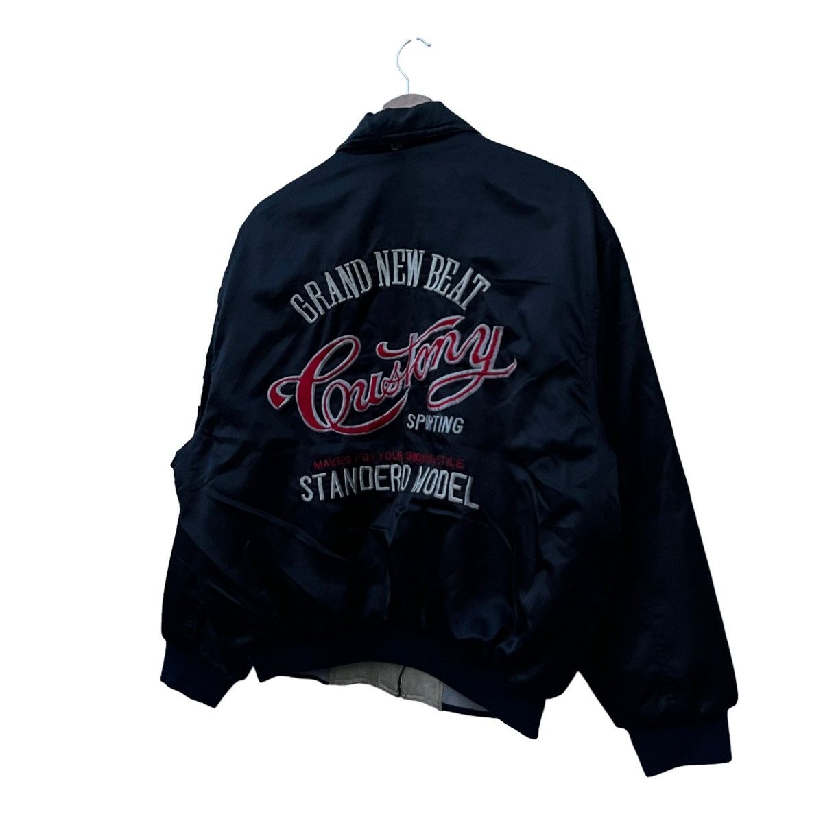 Japanese Brand VINTAGE REVERSIBLE BOMBER JACKET BIG LOGO TEAMS SPORTS Size US M / EU 48-50 / 2 - 12 Thumbnail