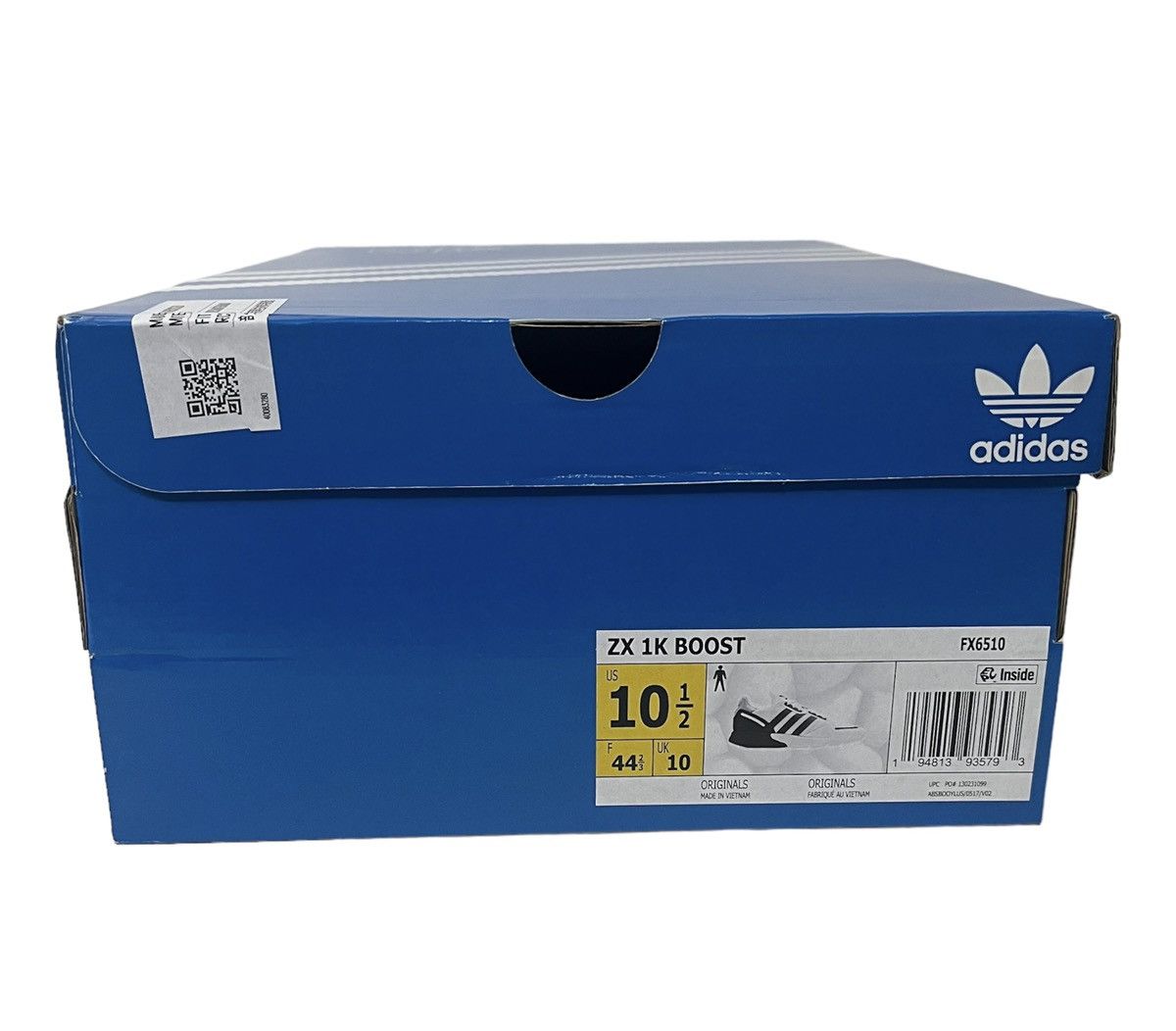 Adidas Men Ultra Originals ZX 1K Boost Blk/Wht Running Shoes