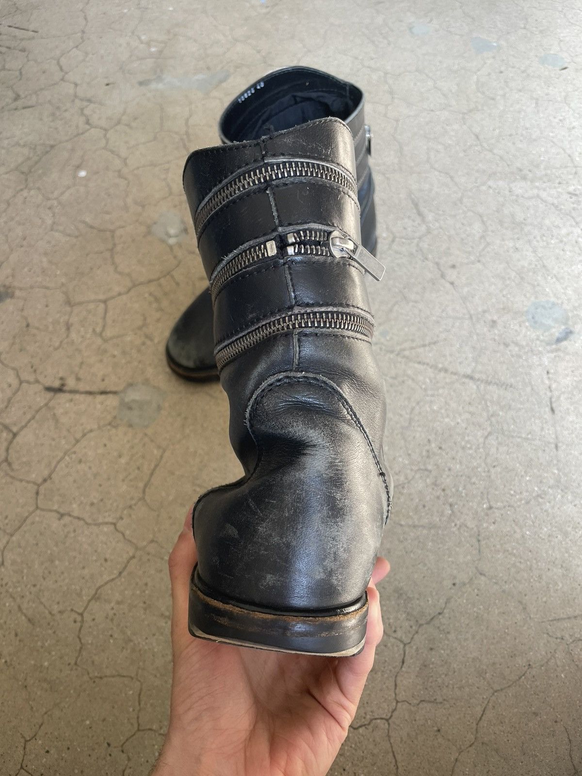 Raf Simons Raf Simons Accordion Zipper Boots Size US 8 / EU 41 - 3 Thumbnail