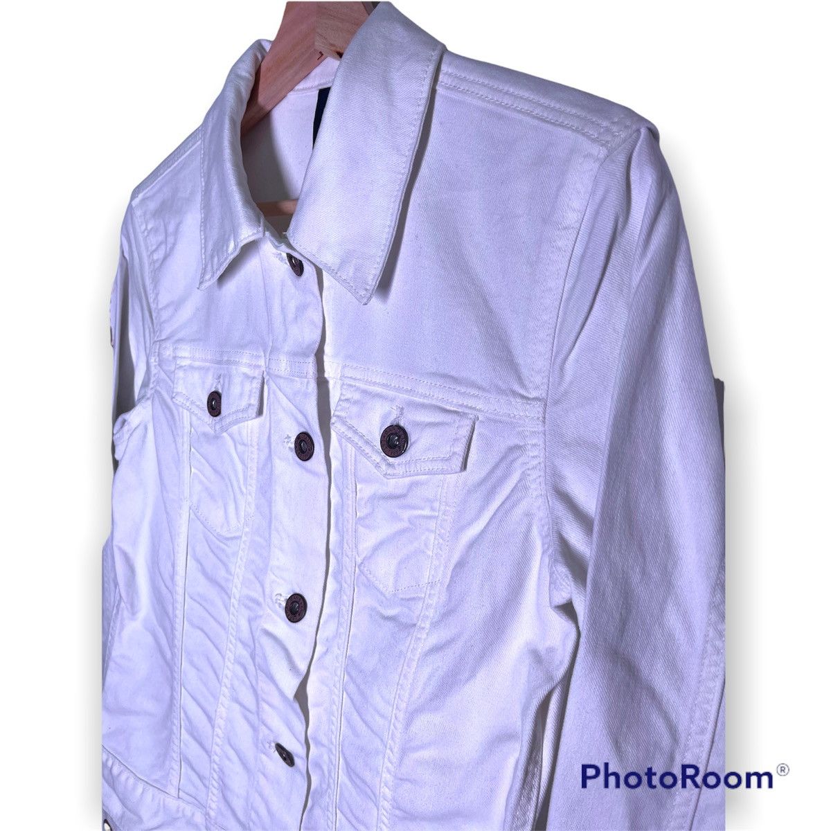 Gap Gap Women Denim Jacket Full Button Size US M / EU 48-50 / 2 - 2 Thumbnail