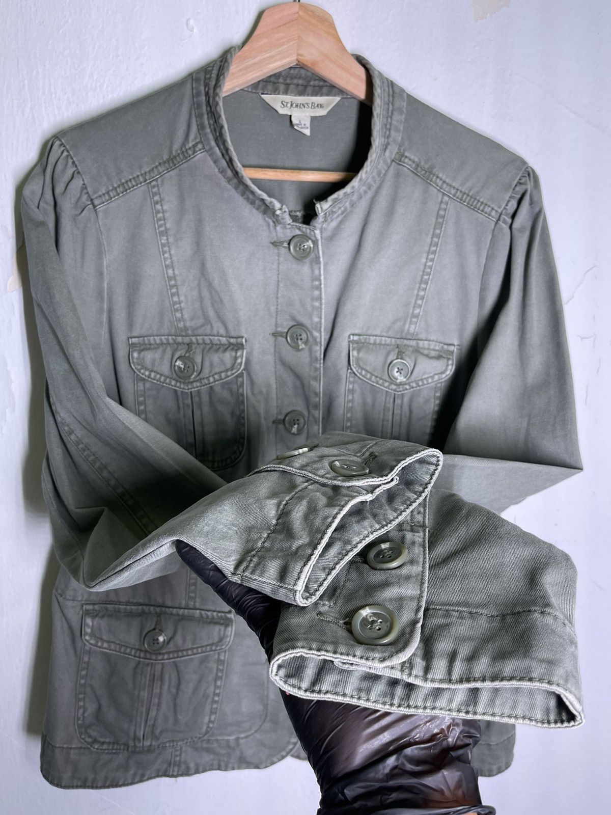 St. Johns Bay St John’s Bay military multi pocket jacket Size US L / EU 52-54 / 3 - 4 Thumbnail