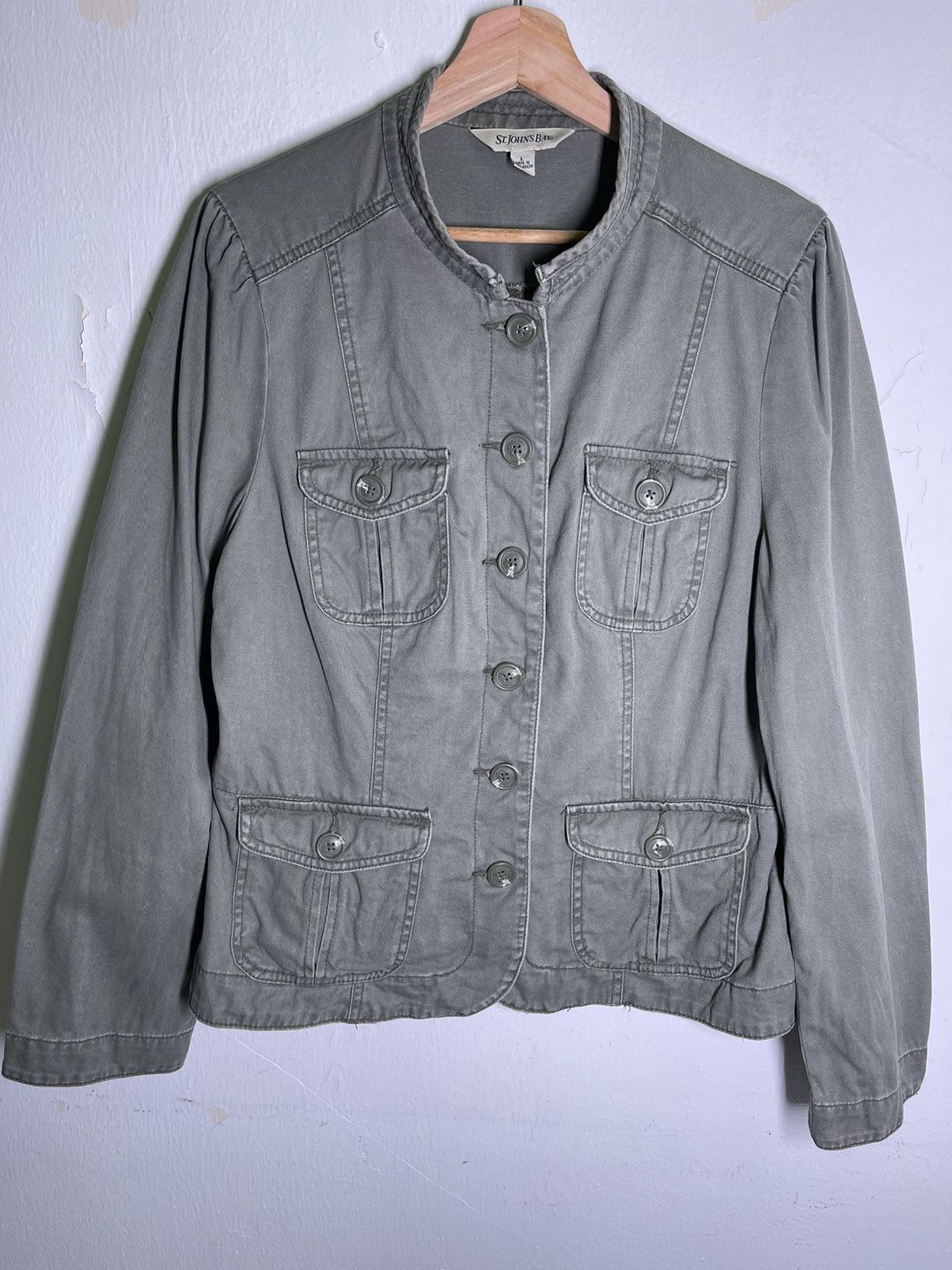 St John’s Bay military multi pocket jacket