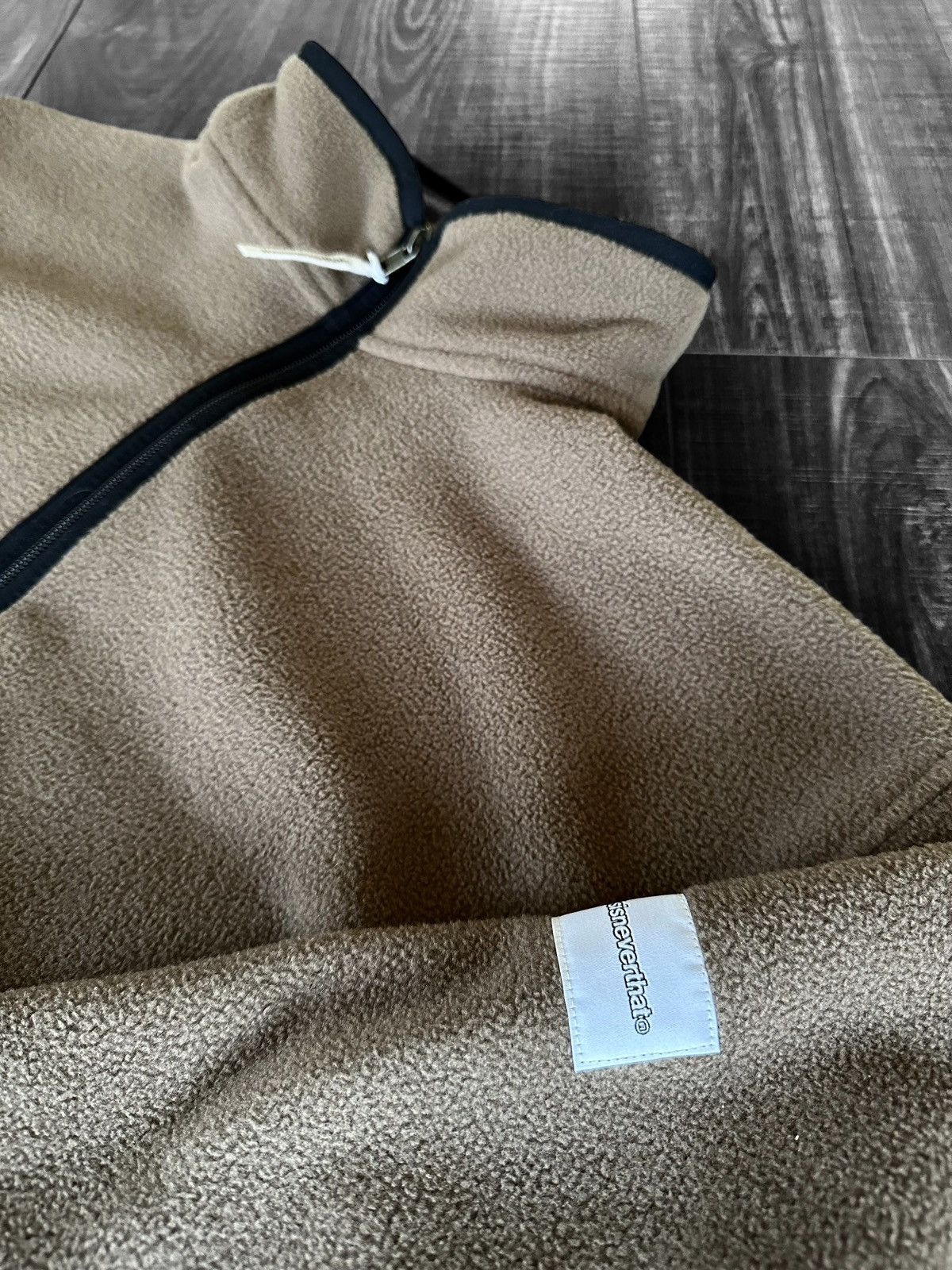 thisisneverthat THISISNEVERTHAT Fleece Half Zip Pullover XL Size US XL / EU 56 / 4 - 3 Thumbnail