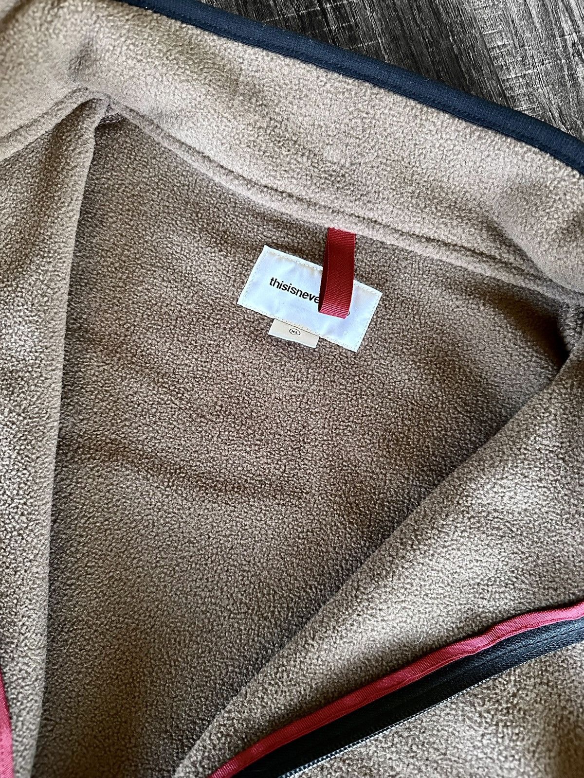 thisisneverthat THISISNEVERTHAT Fleece Half Zip Pullover XL Size US XL / EU 56 / 4 - 4 Thumbnail