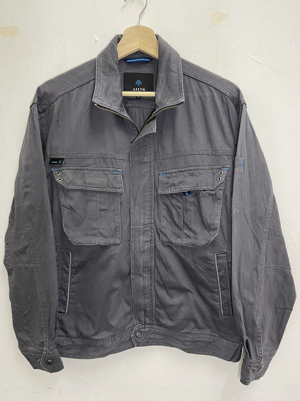 Japanese Brand Azito wokers tactical multi pocket jacket Size US L / EU 52-54 / 3 - 1 Thumbnail