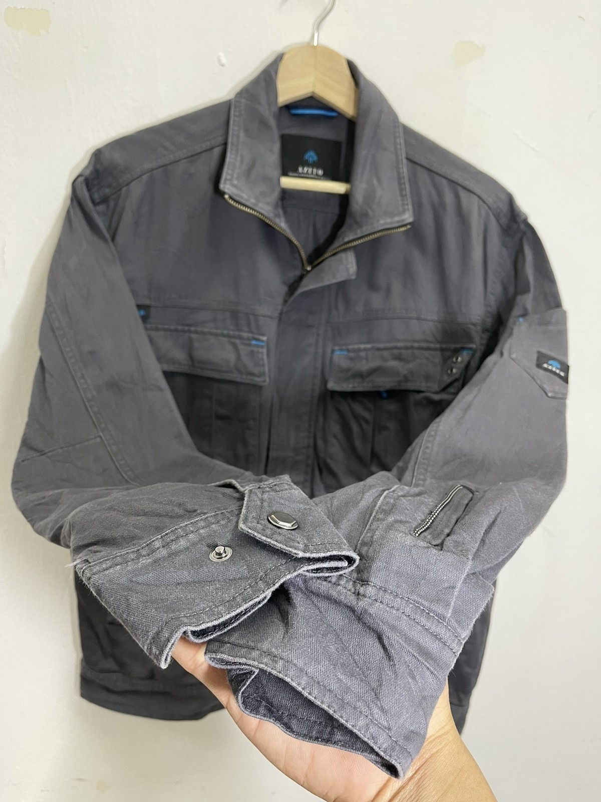 Japanese Brand Azito wokers tactical multi pocket jacket Size US L / EU 52-54 / 3 - 4 Thumbnail