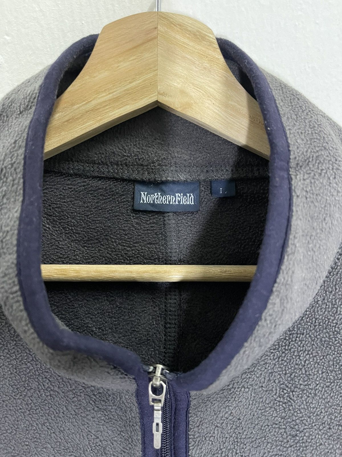 Vintage vintage nothhern field fleece jacket sweater Size US L / EU 52-54 / 3 - 2 Thumbnail