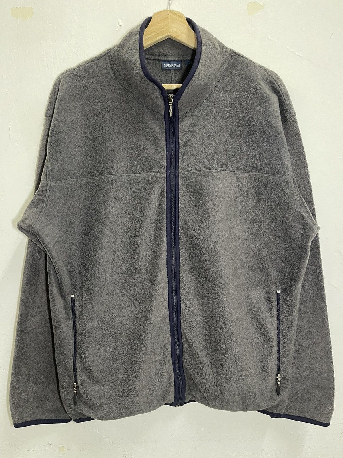 Vintage vintage nothhern field fleece jacket sweater Size US L / EU 52-54 / 3 - 1 Thumbnail