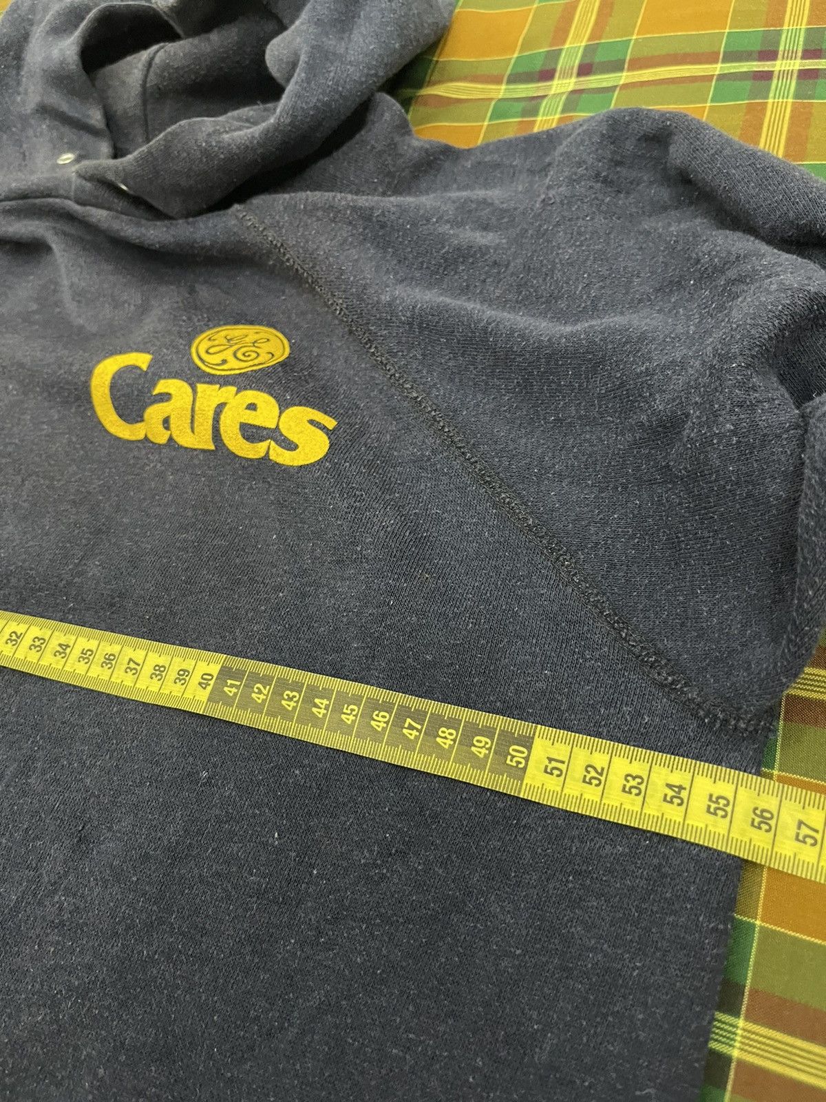 Vintage sportwear cares hoodie u.s made jacket Size US XL / EU 56 / 4 - 6 Thumbnail