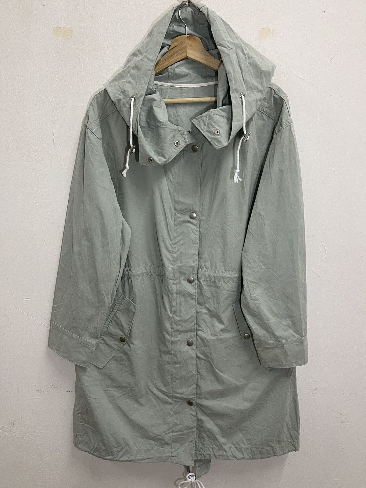 Japanese Brand × Vintage Belle maison DAYS zipped/button hoodie long jacket Size US L / EU 52-54 / 3 - 1 Thumbnail