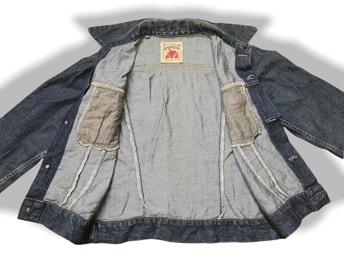 45rpm Thrashed 45RPM Studio Denim Jacket Japan Size US M / EU 48-50 / 2 - 15 Thumbnail