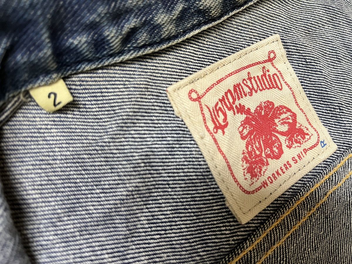 45rpm Thrashed 45RPM Studio Denim Jacket Japan Size US M / EU 48-50 / 2 - 8 Thumbnail