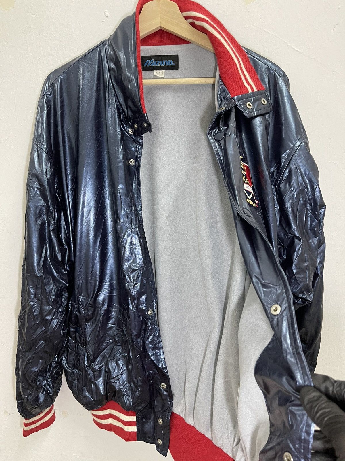 Mizuno mizuno takahashi baseball varsity jacket Size US L / EU 52-54 / 3 - 6 Thumbnail