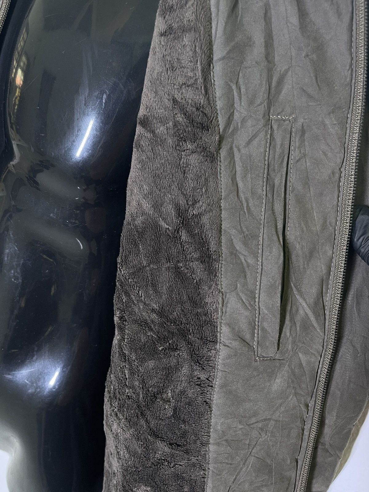 Japanese Brand Current Stage Fleece Inside Bomber Jacket Size US L / EU 52-54 / 3 - 9 Thumbnail