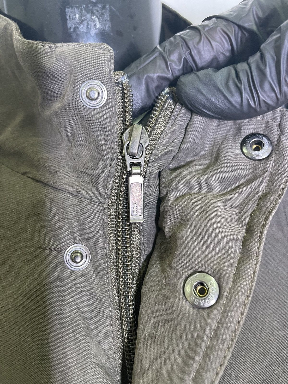 Japanese Brand Current Stage Fleece Inside Bomber Jacket Size US L / EU 52-54 / 3 - 6 Thumbnail
