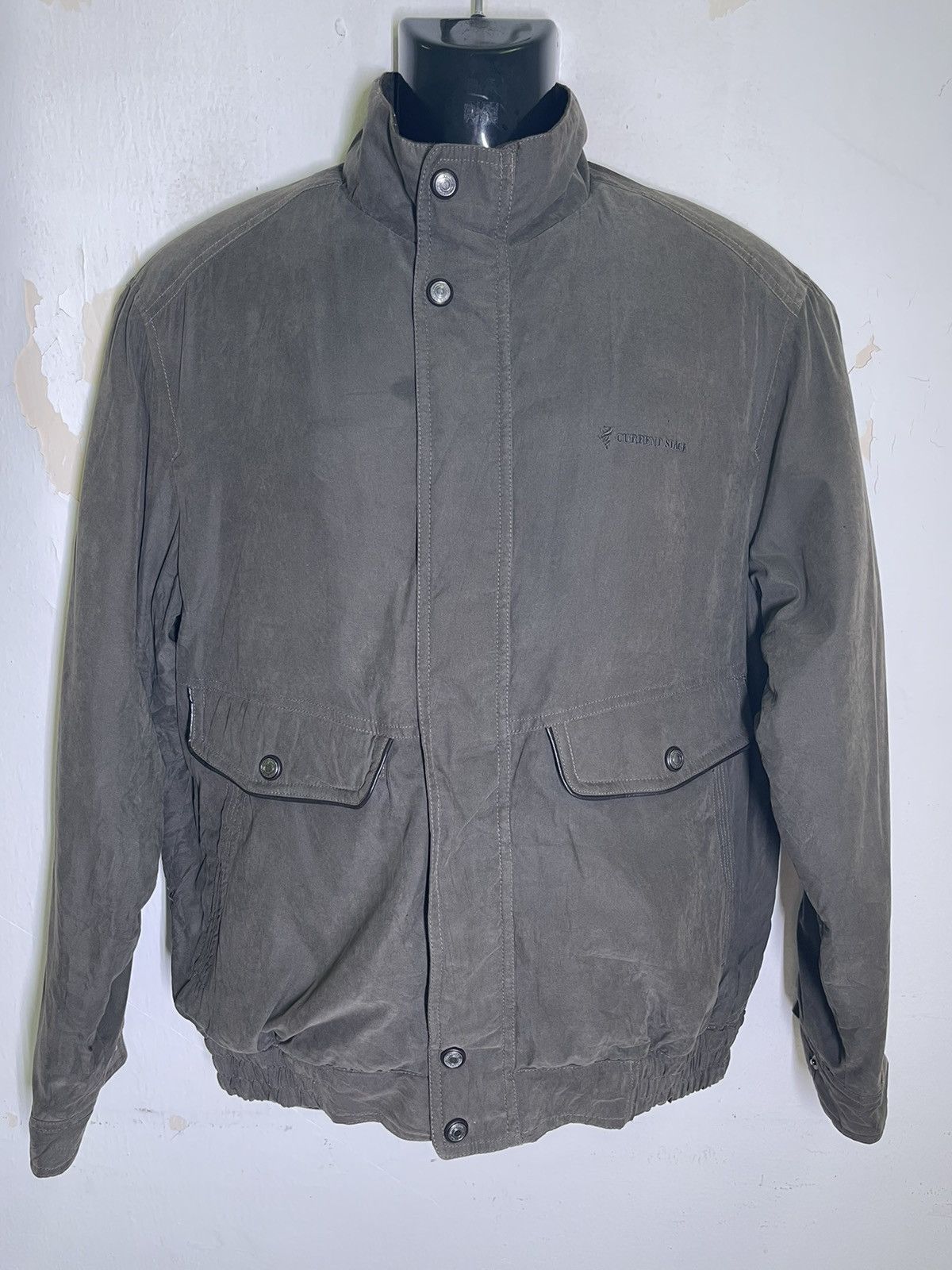 Japanese Brand Current Stage Fleece Inside Bomber Jacket Size US L / EU 52-54 / 3 - 1 Thumbnail