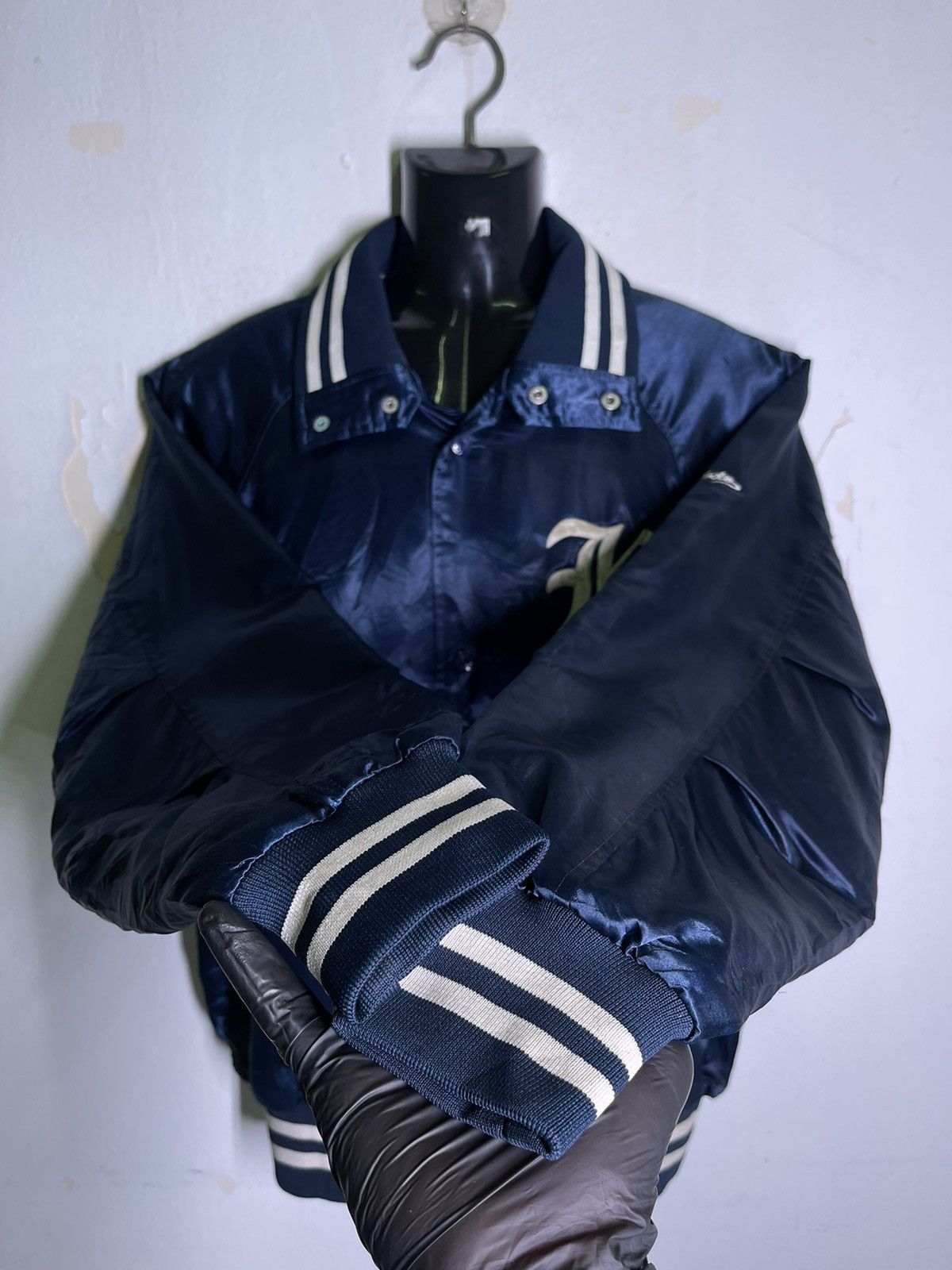 Japanese Brand ZETT Baseball K. Kato Bomber JAcket Size US M / EU 48-50 / 2 - 6 Thumbnail