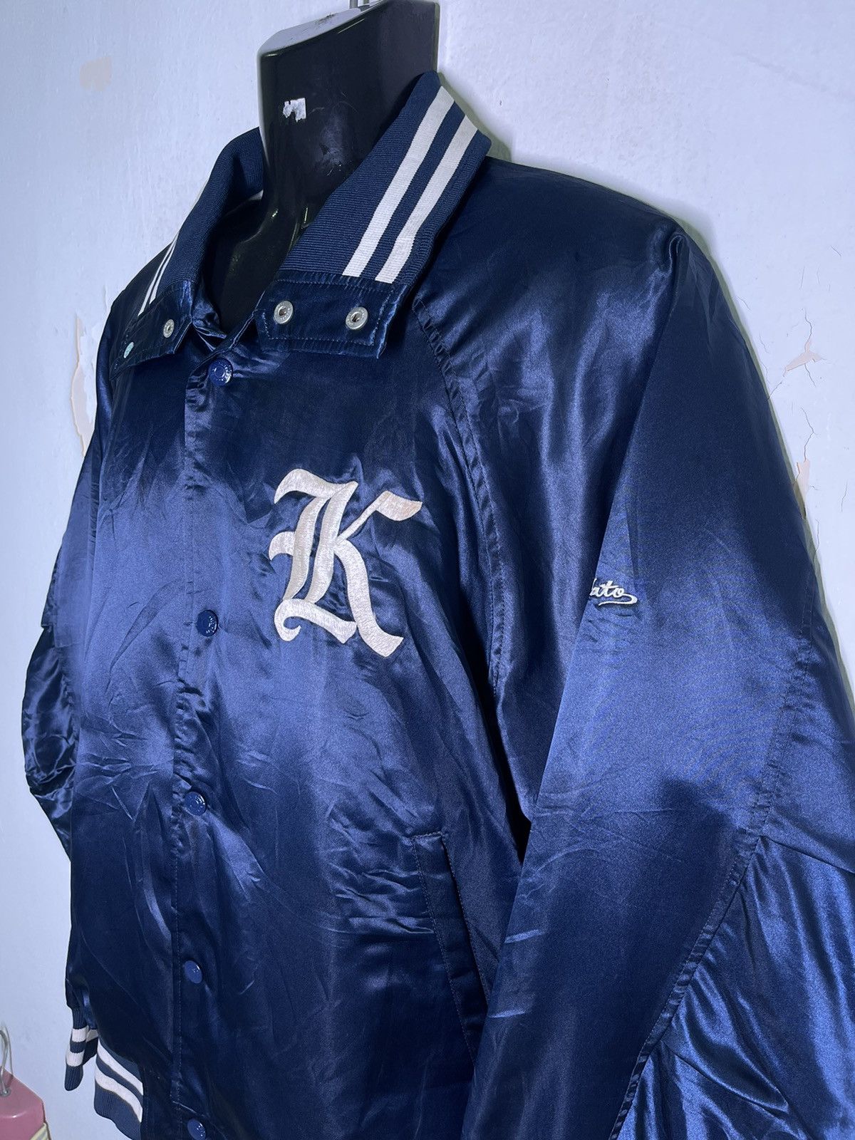 Japanese Brand ZETT Baseball K. Kato Bomber JAcket Size US M / EU 48-50 / 2 - 5 Thumbnail