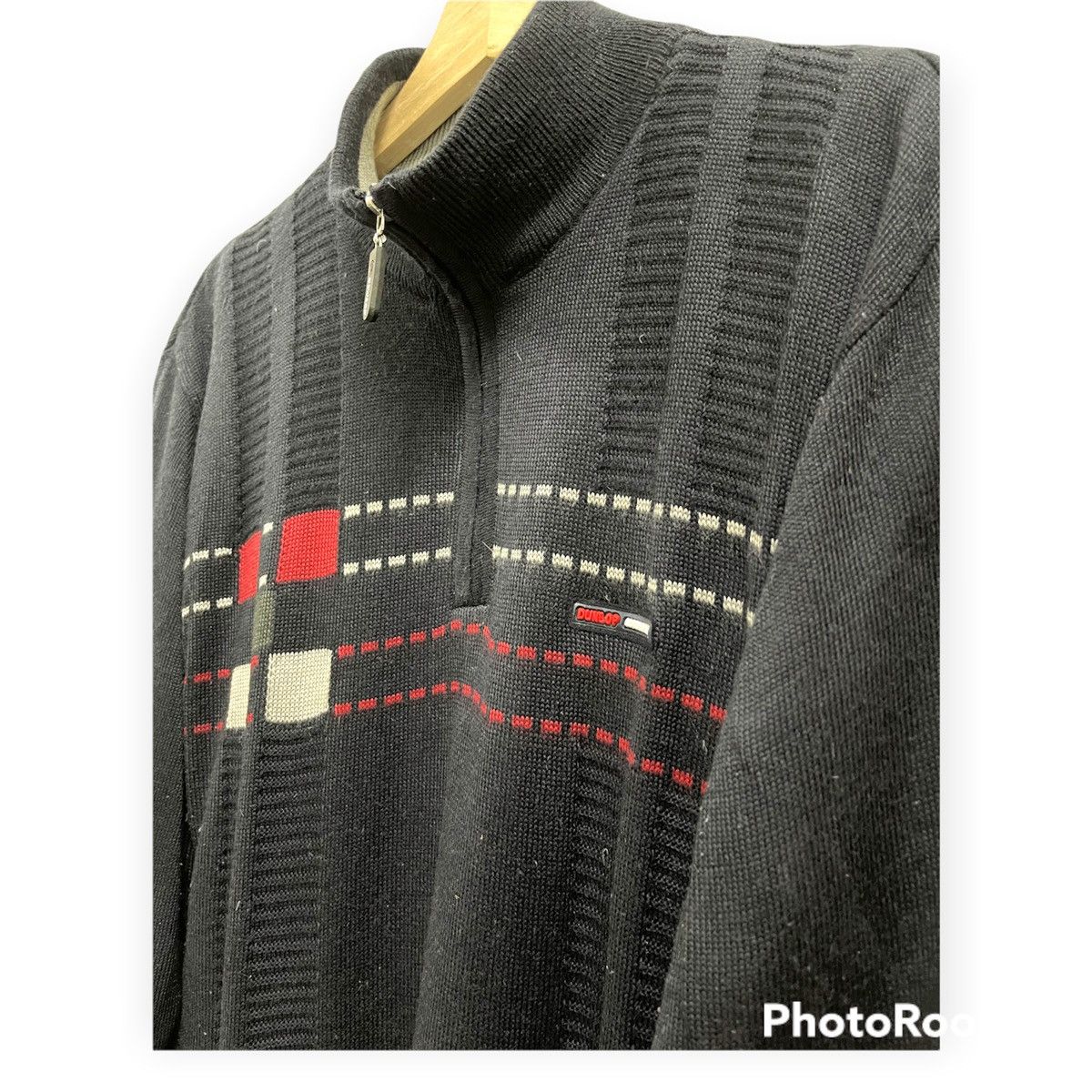Dunlop × Vintage Vintage sweatshirt Dunlop Motorsport Racing team Size US M / EU 48-50 / 2 - 2 Thumbnail