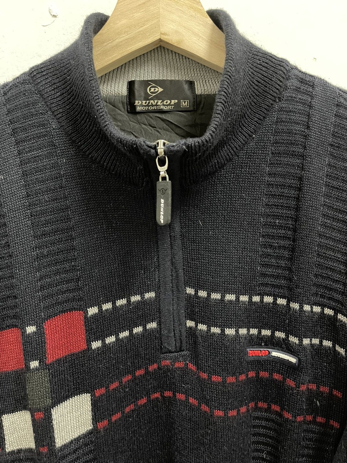 Dunlop × Vintage Vintage sweatshirt Dunlop Motorsport Racing team Size US M / EU 48-50 / 2 - 4 Thumbnail