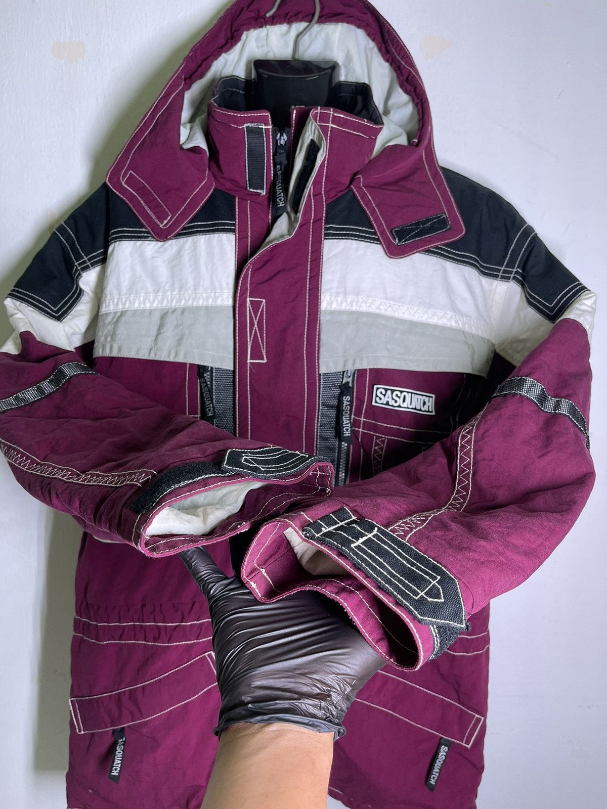 Japanese Brand × Sasquatchfabrix Sasquatch Multi Pocket jacket hoodie Size US XL / EU 56 / 4 - 5 Thumbnail