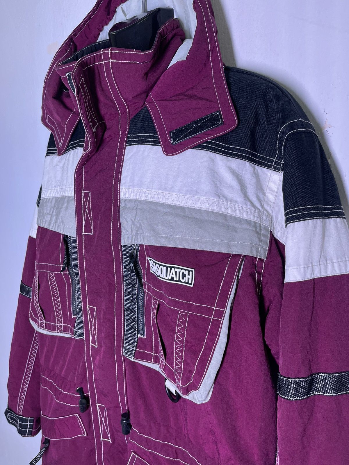 Japanese Brand × Sasquatchfabrix Sasquatch Multi Pocket jacket hoodie Size US XL / EU 56 / 4 - 2 Thumbnail