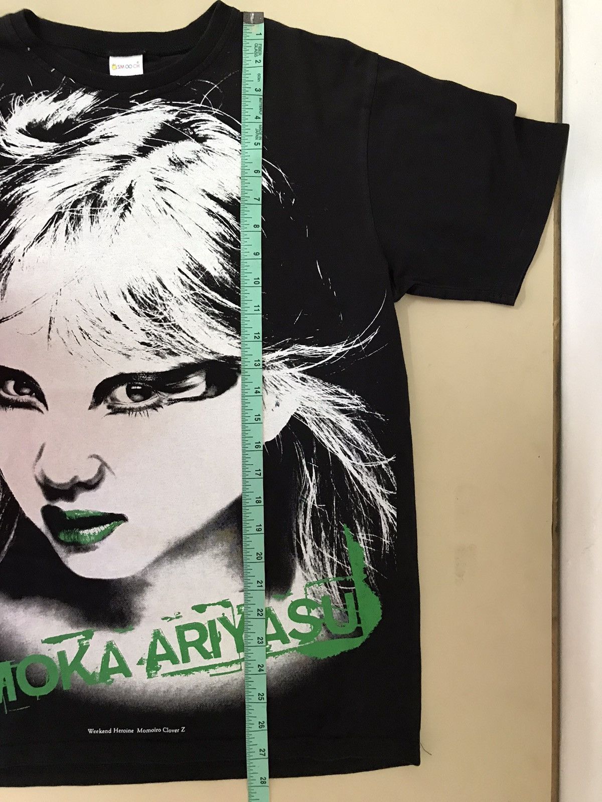 Band Tees Momoka Ariyasu J-pop Band Tshirt Big Print Size US L / EU 52-54 / 3 - 11 Thumbnail