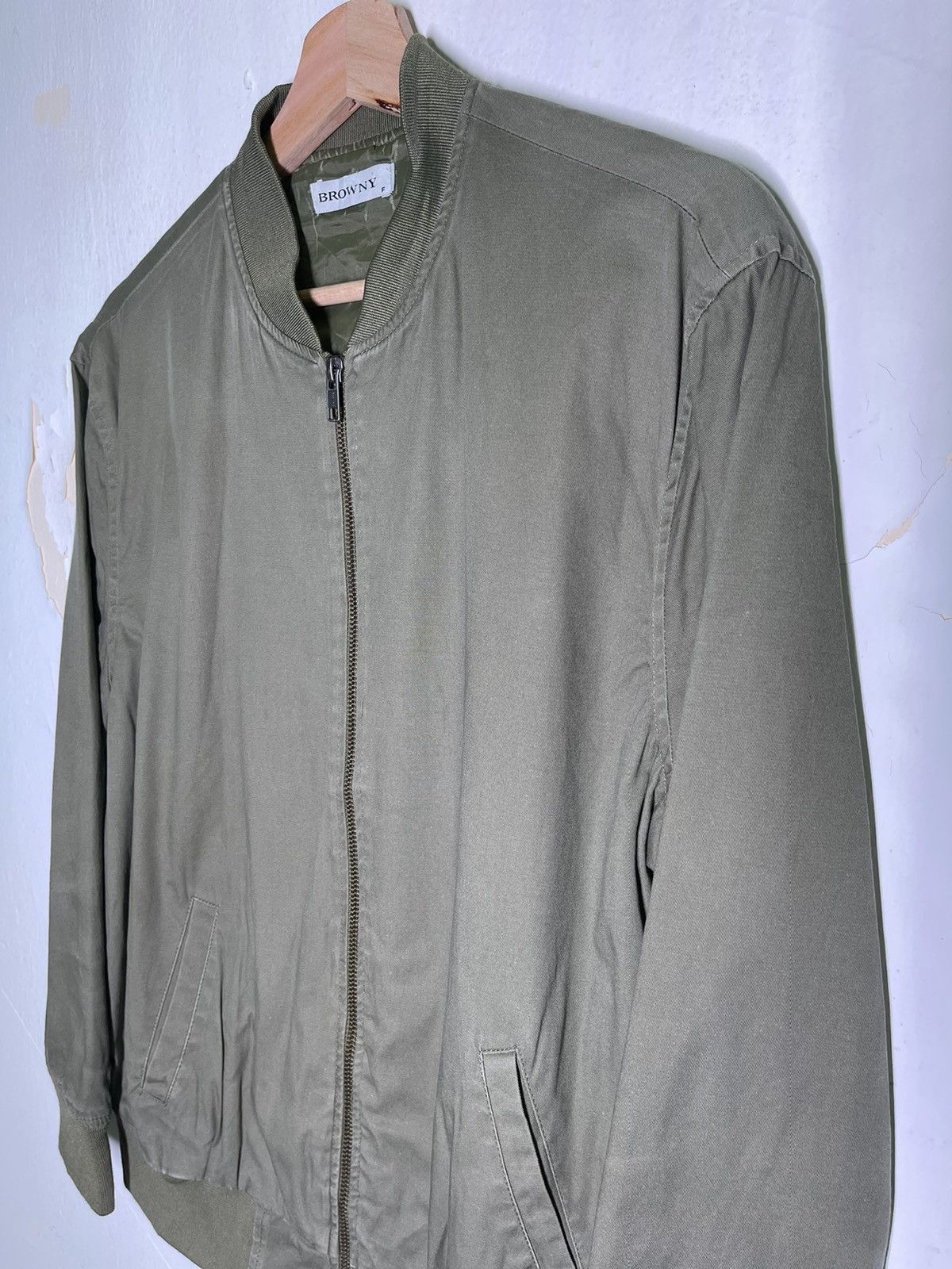 Japanese Brand 🇯🇵 Vintage Japan Browny Bomber Jacket Size US M / EU 48-50 / 2 - 3 Thumbnail