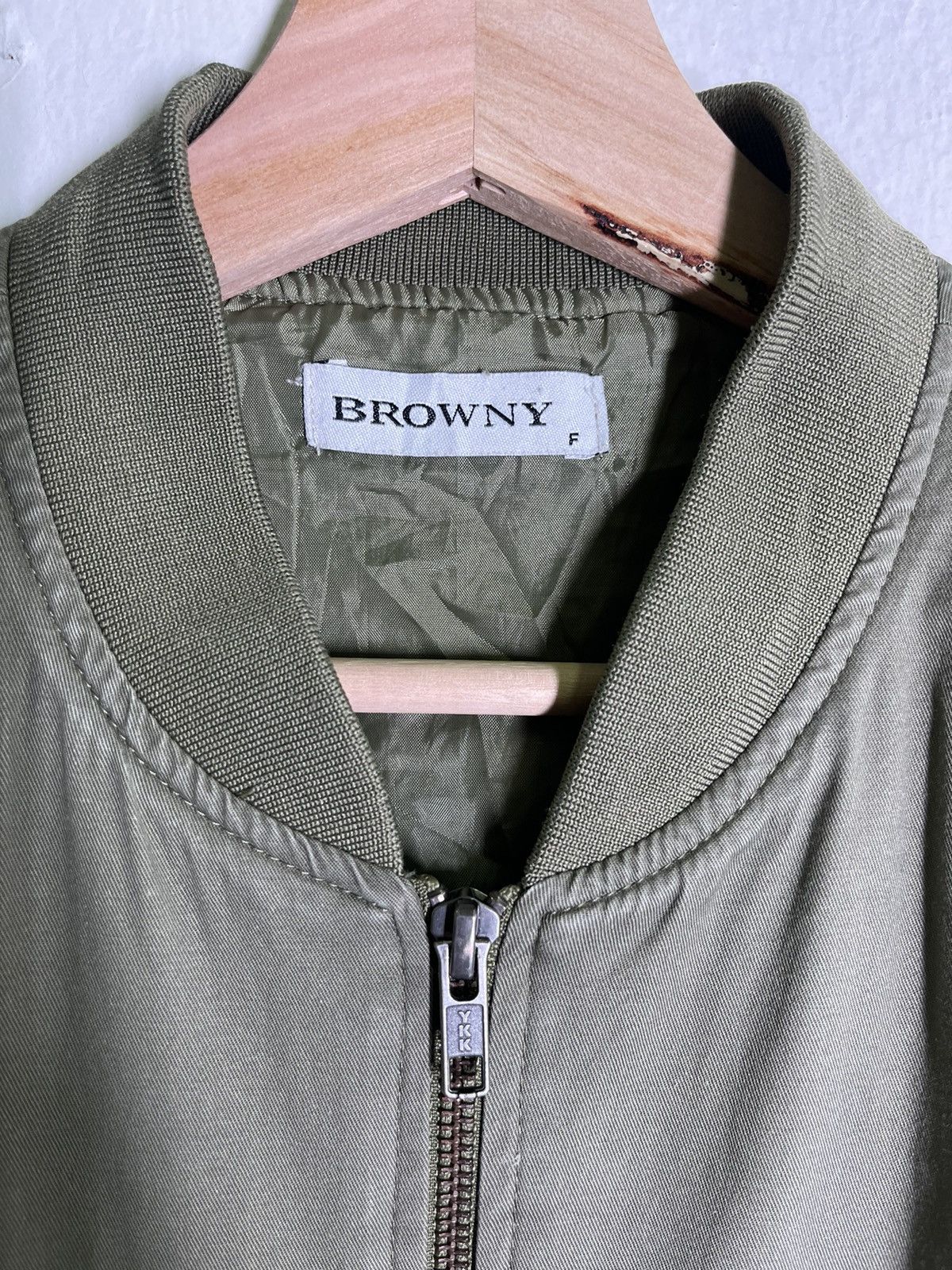 Japanese Brand 🇯🇵 Vintage Japan Browny Bomber Jacket Size US M / EU 48-50 / 2 - 6 Thumbnail