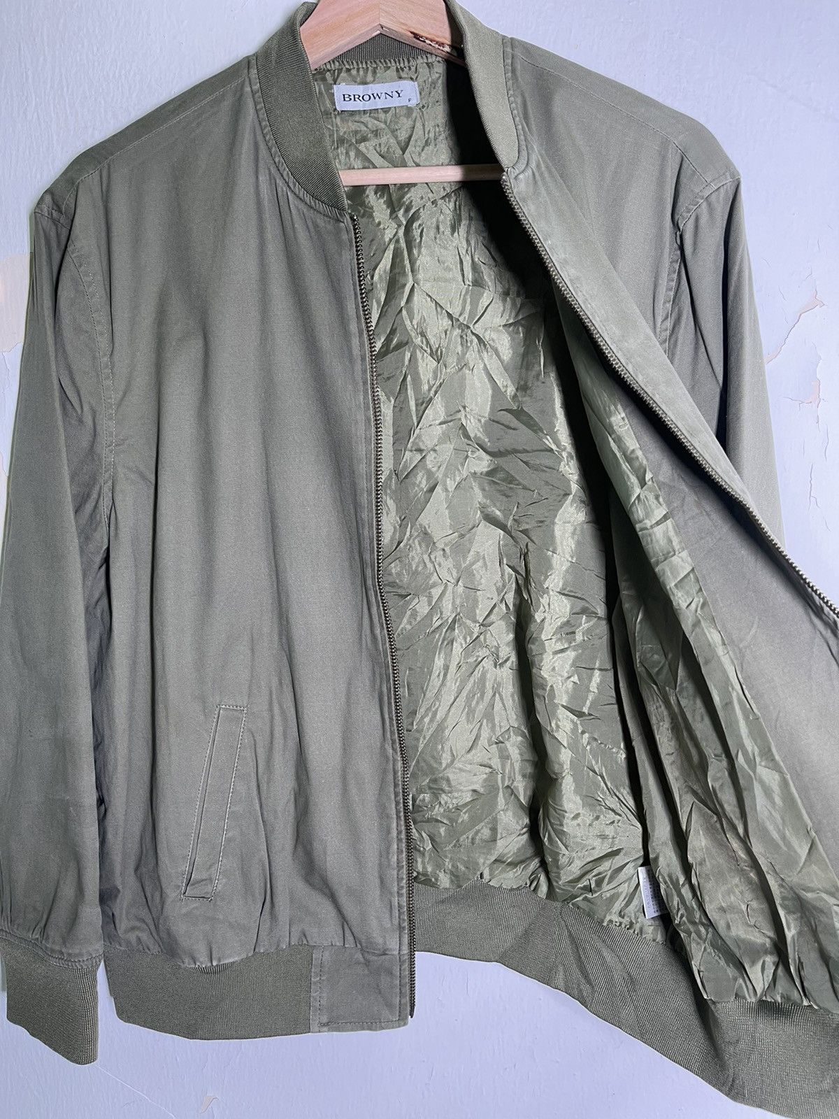 Japanese Brand 🇯🇵 Vintage Japan Browny Bomber Jacket Size US M / EU 48-50 / 2 - 5 Thumbnail