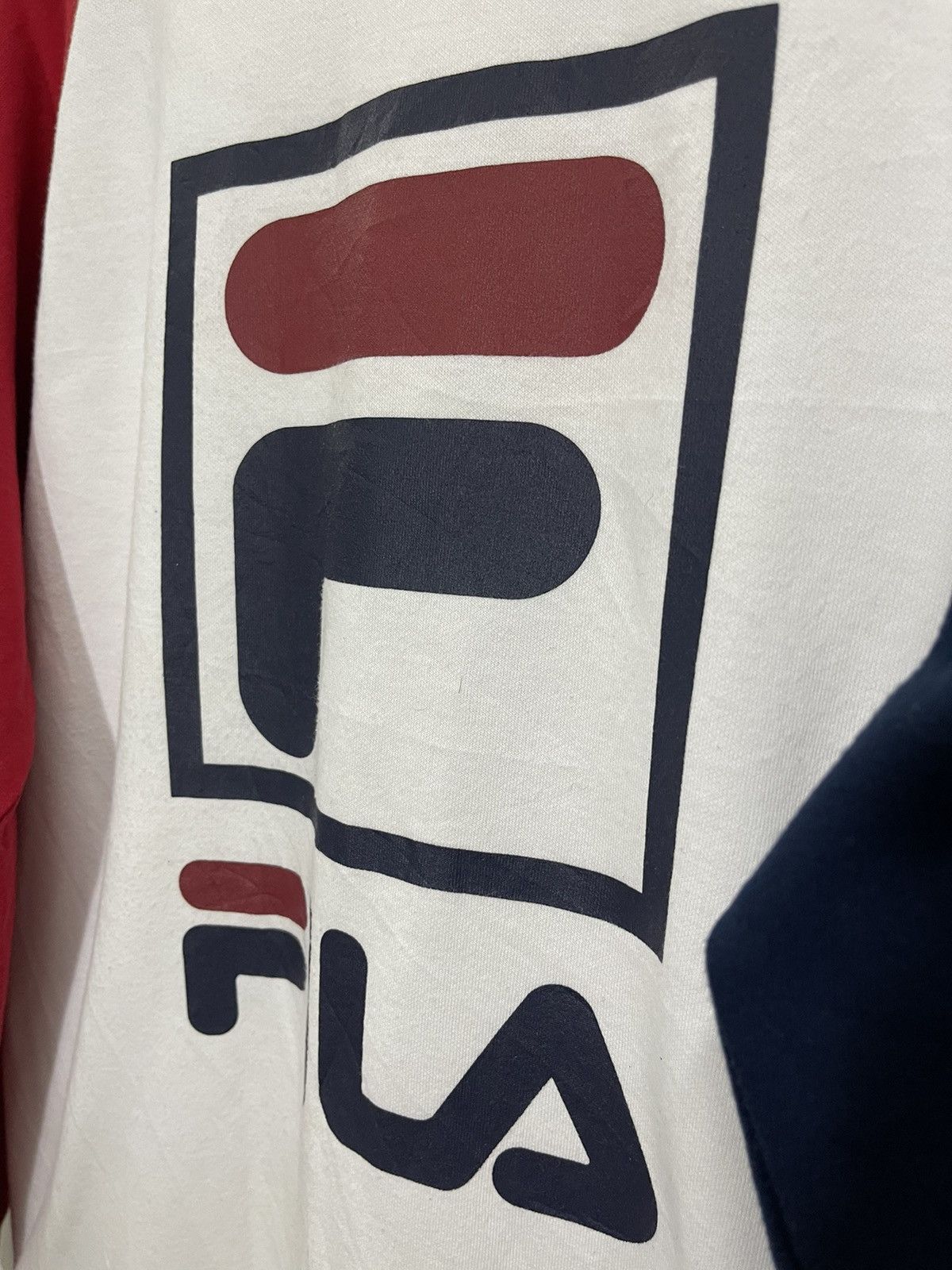 Fila Fila big logo sweatshirt vintage Size US L / EU 52-54 / 3 - 3 Thumbnail