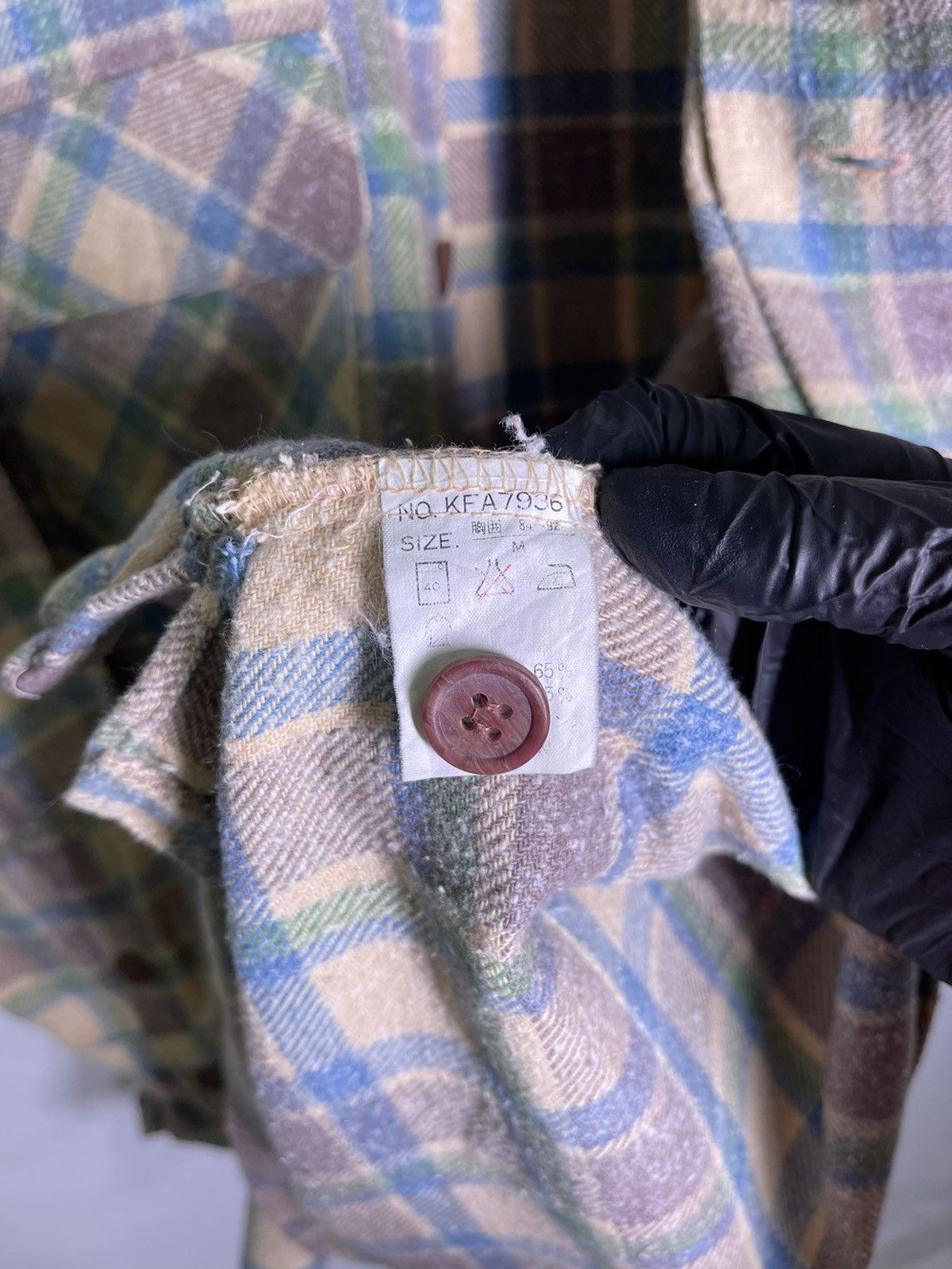 Flannel × Japanese Brand × Vintage International Trade Market shirt button up Size US M / EU 48-50 / 2 - 6 Thumbnail
