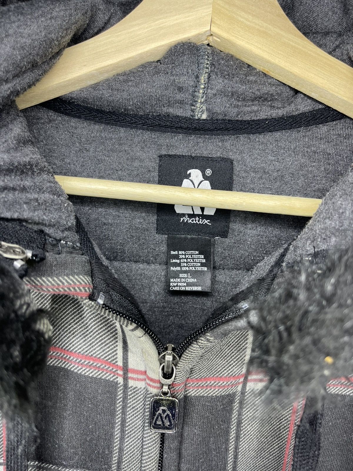 Matix × Vintage VTG Matik cotton hoodie jacket Size US L / EU 52-54 / 3 - 3 Thumbnail