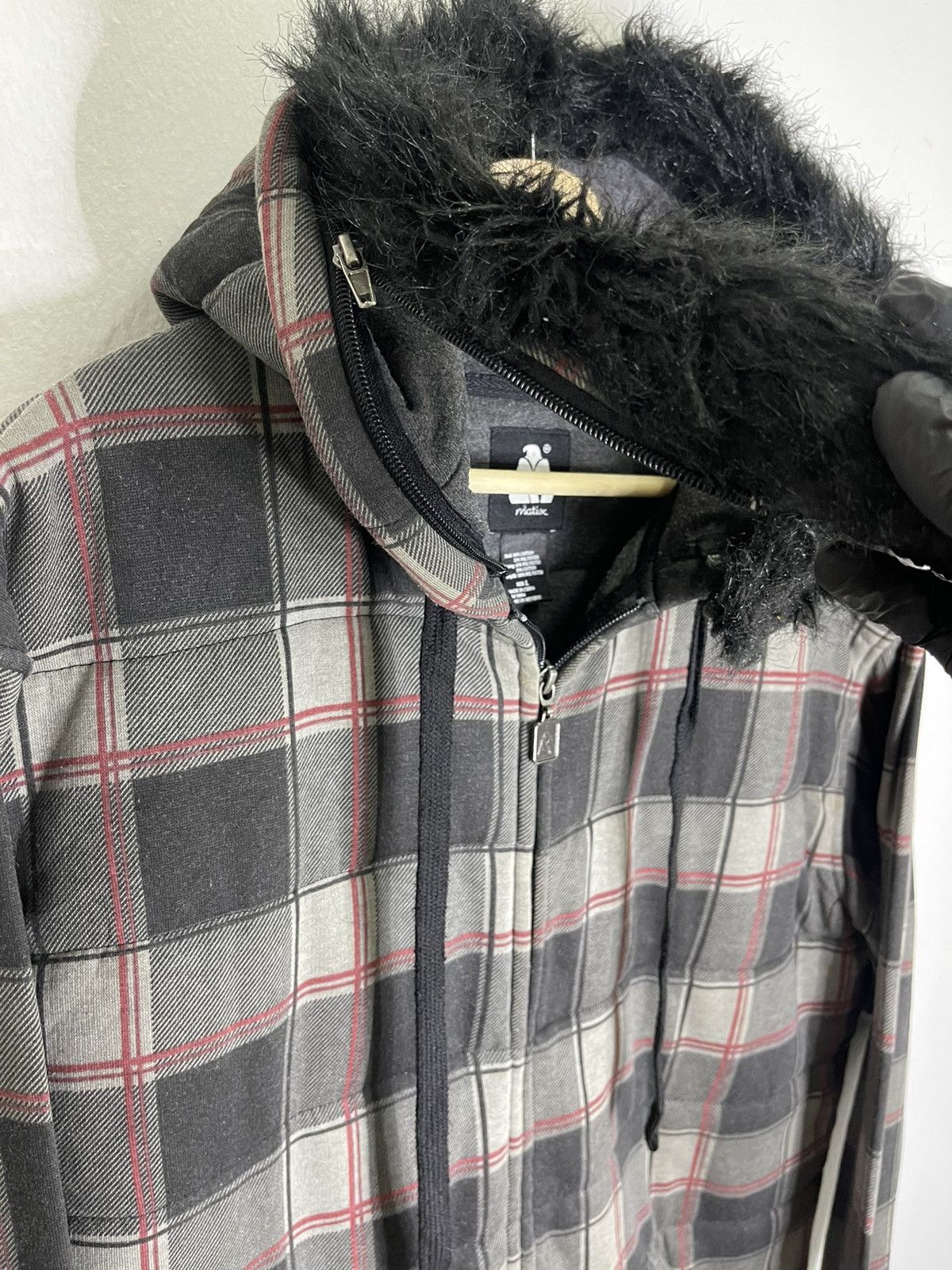 Matix × Vintage VTG Matik cotton hoodie jacket Size US L / EU 52-54 / 3 - 4 Thumbnail